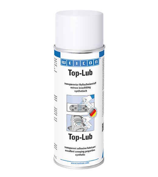 Top-Lub (400мл) Спрей. Синтетическая прозрачная адгезивная смазка для механических деталей. (wcn11510400)