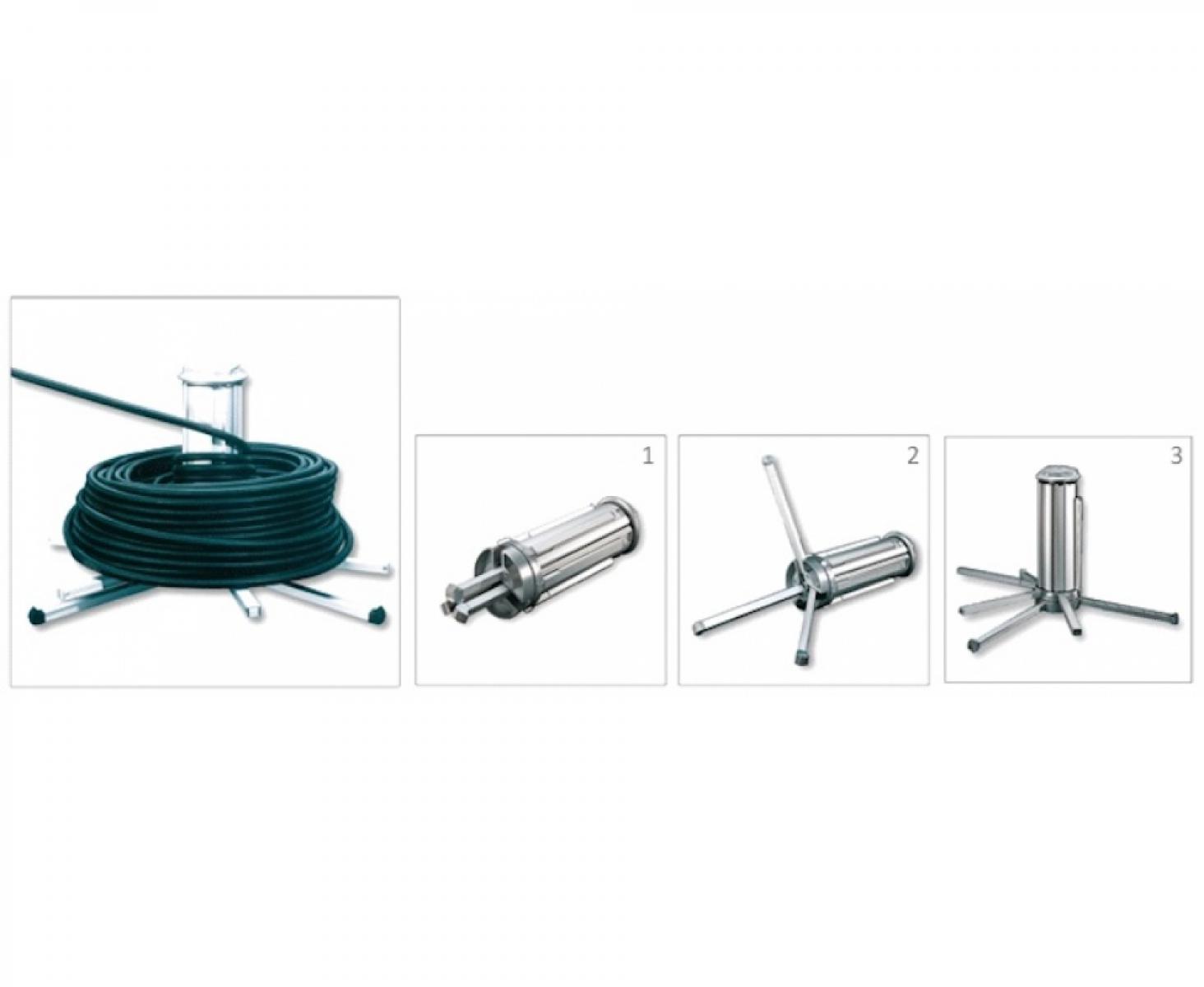 картинка Размотчик кабеля в бухтах до 80 кг переносной Uniroller 100-SLIM Klauke 90224 от магазина "Элит-инструмент"