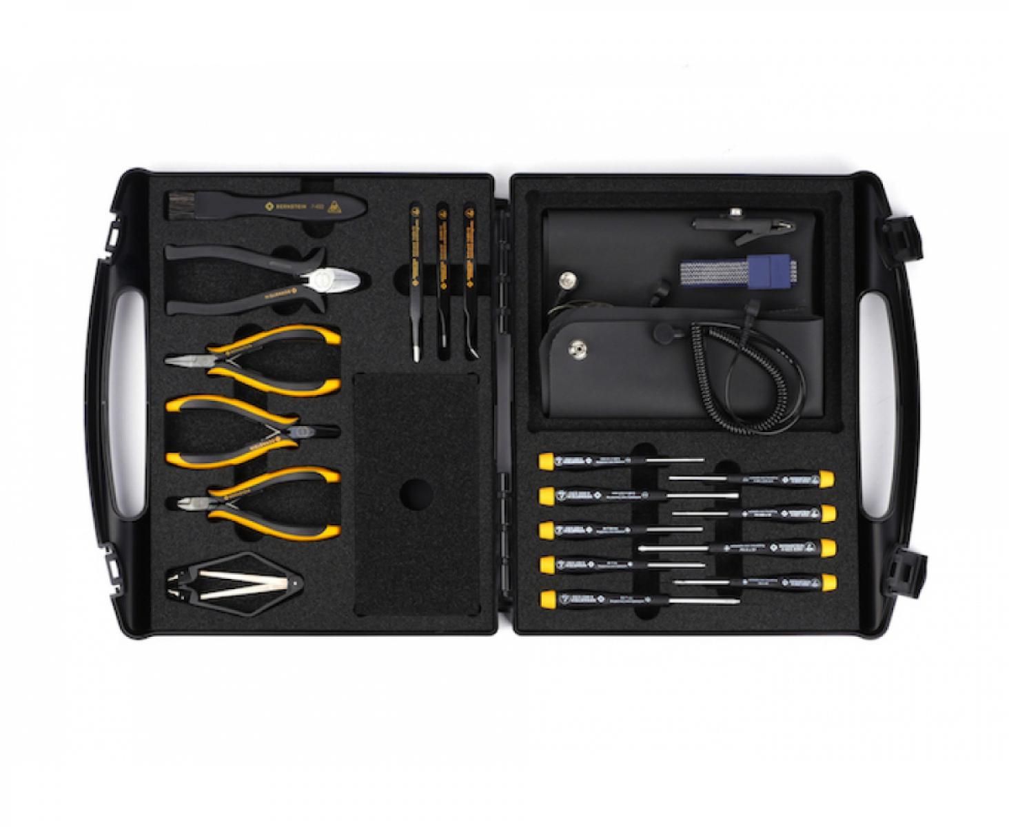 картинка Набор прецизионных антистатических ESD инструментов TRENDY 19 шт. Bernstein BS-2280 от магазина "Элит-инструмент"