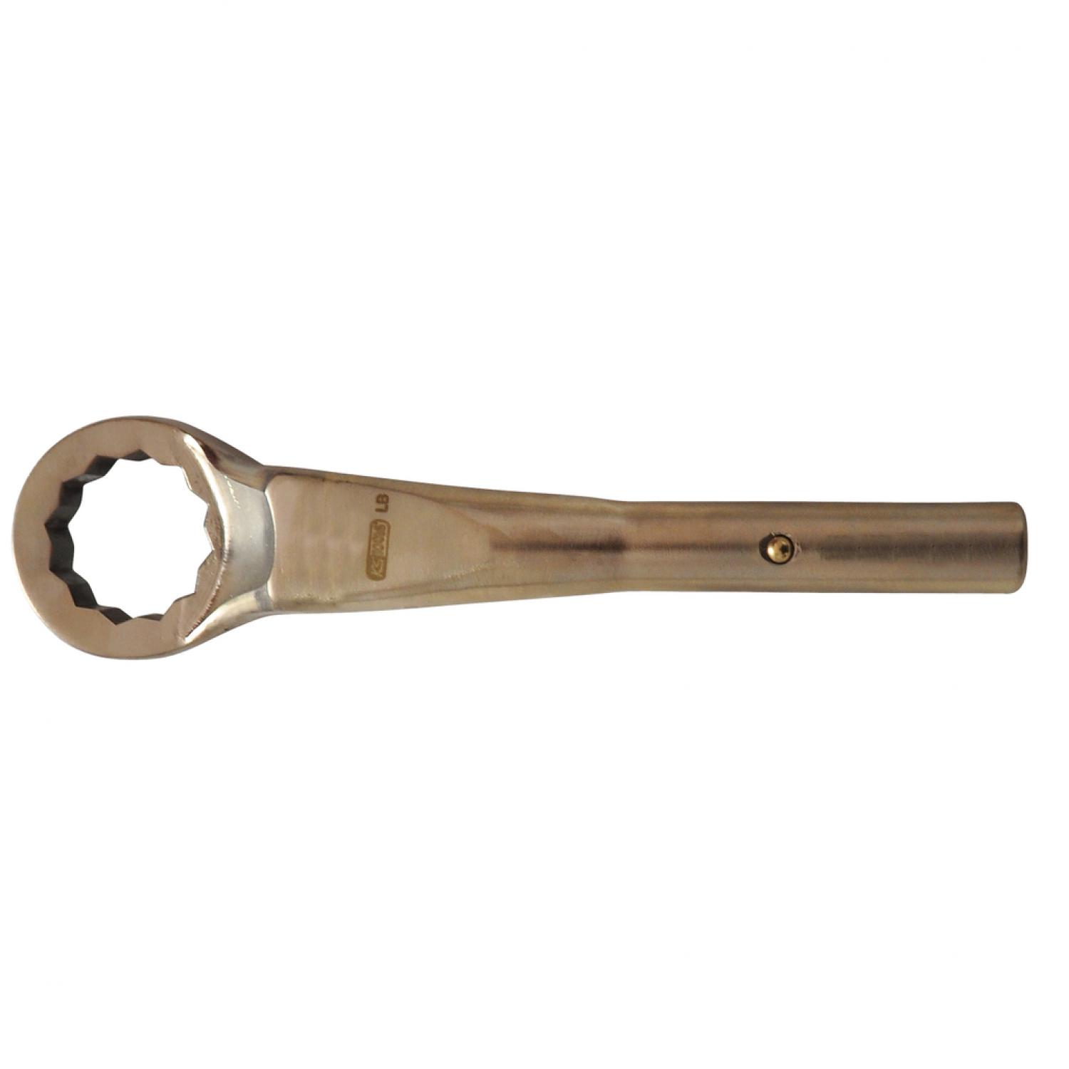 Затяжной накидной ключ BRONZEplus, изогнутый, 2.3/8"
