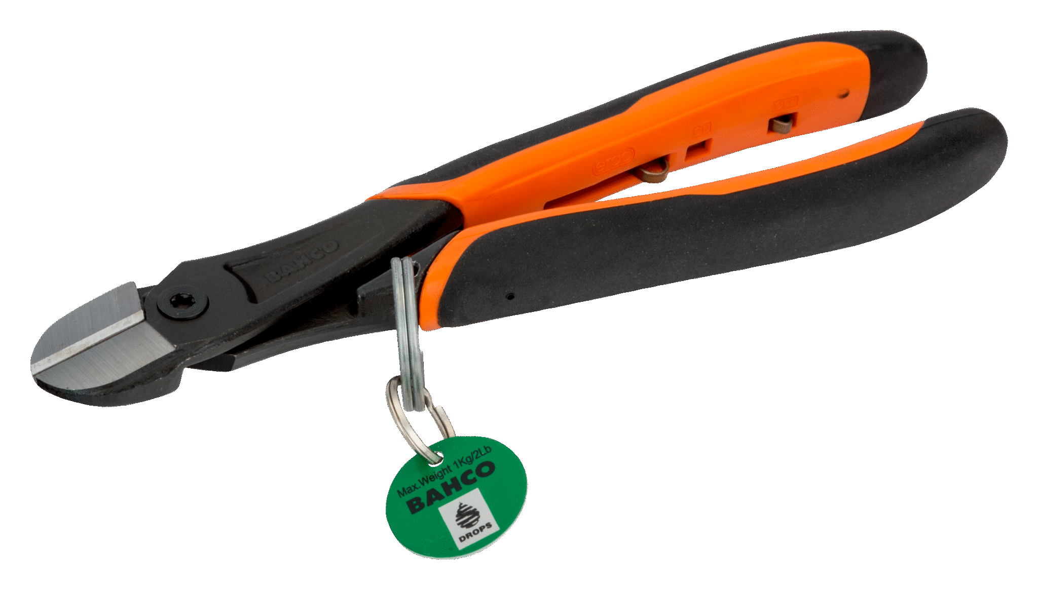 Кусачки-бокорезы с рукояткой ERGO™ для тяжелого применения. Для работы на высоте BAHCO TAH21HDG-200