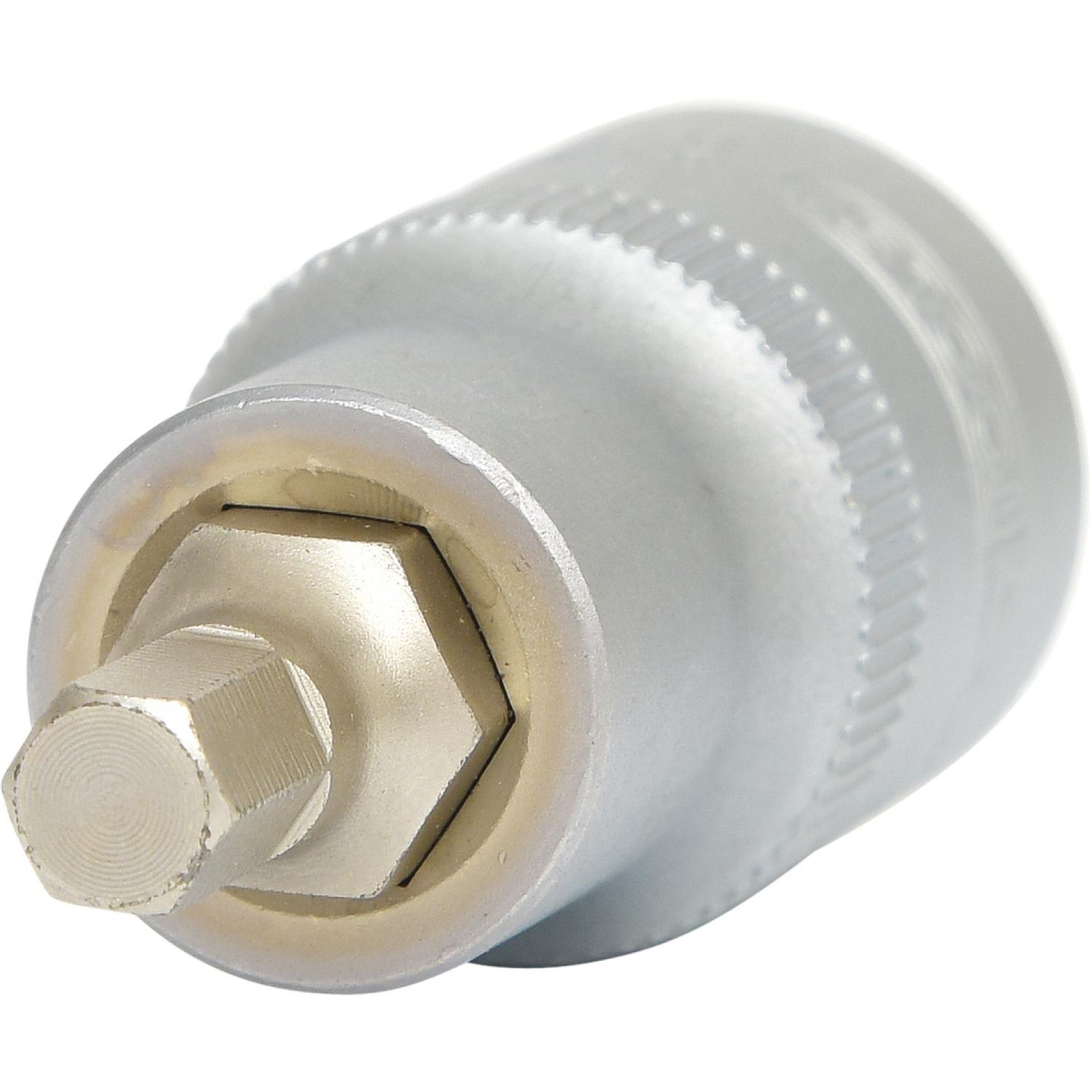 Торцовая головка с битом 1/2" с внутренним шестигранником, короткая, 6 мм