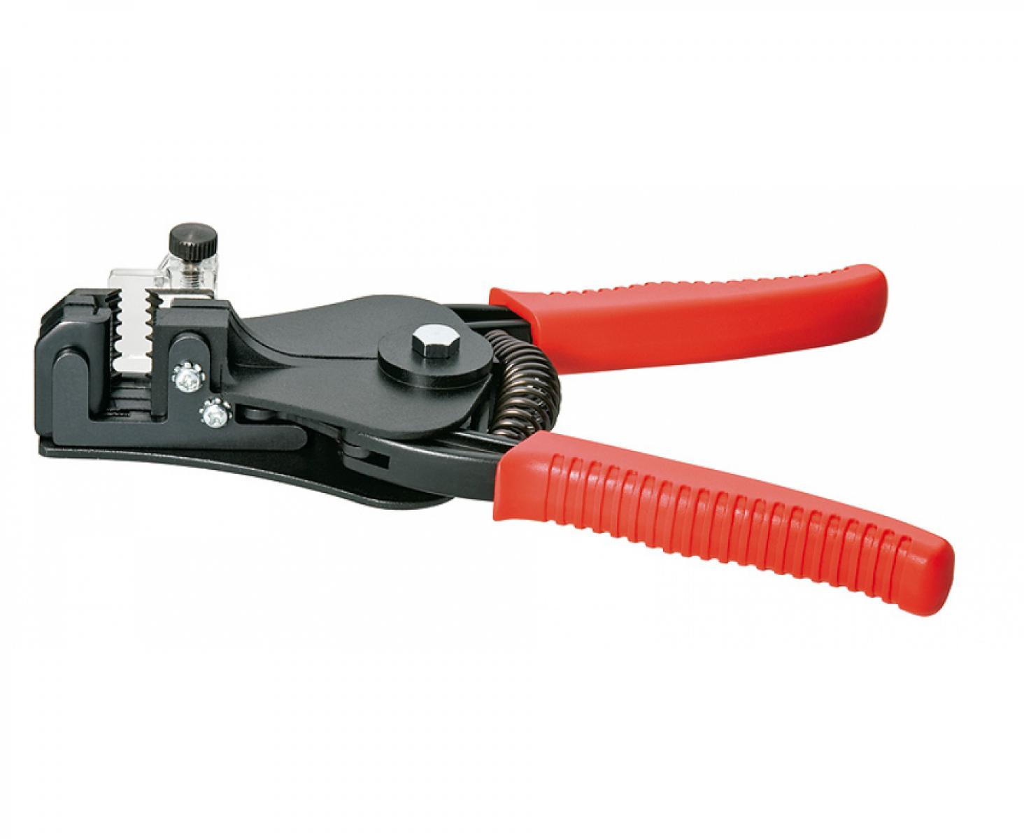 картинка Инструмент для удаления изоляции с фасонными ножами Knipex KN-1221180 от магазина "Элит-инструмент"