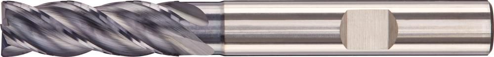 Цельная твердосплавная концевая фреза Carapace+, сверхдлинная, INOX, FORTIS 4317784740777 (ø f8 - 12 мм / длина режущей кромки - 36 мм / полезная длина - 46 мм / общая длина - 93 мм / хвостовик ø h6 - 12 мм / защитная фаска - 0,3 мм)