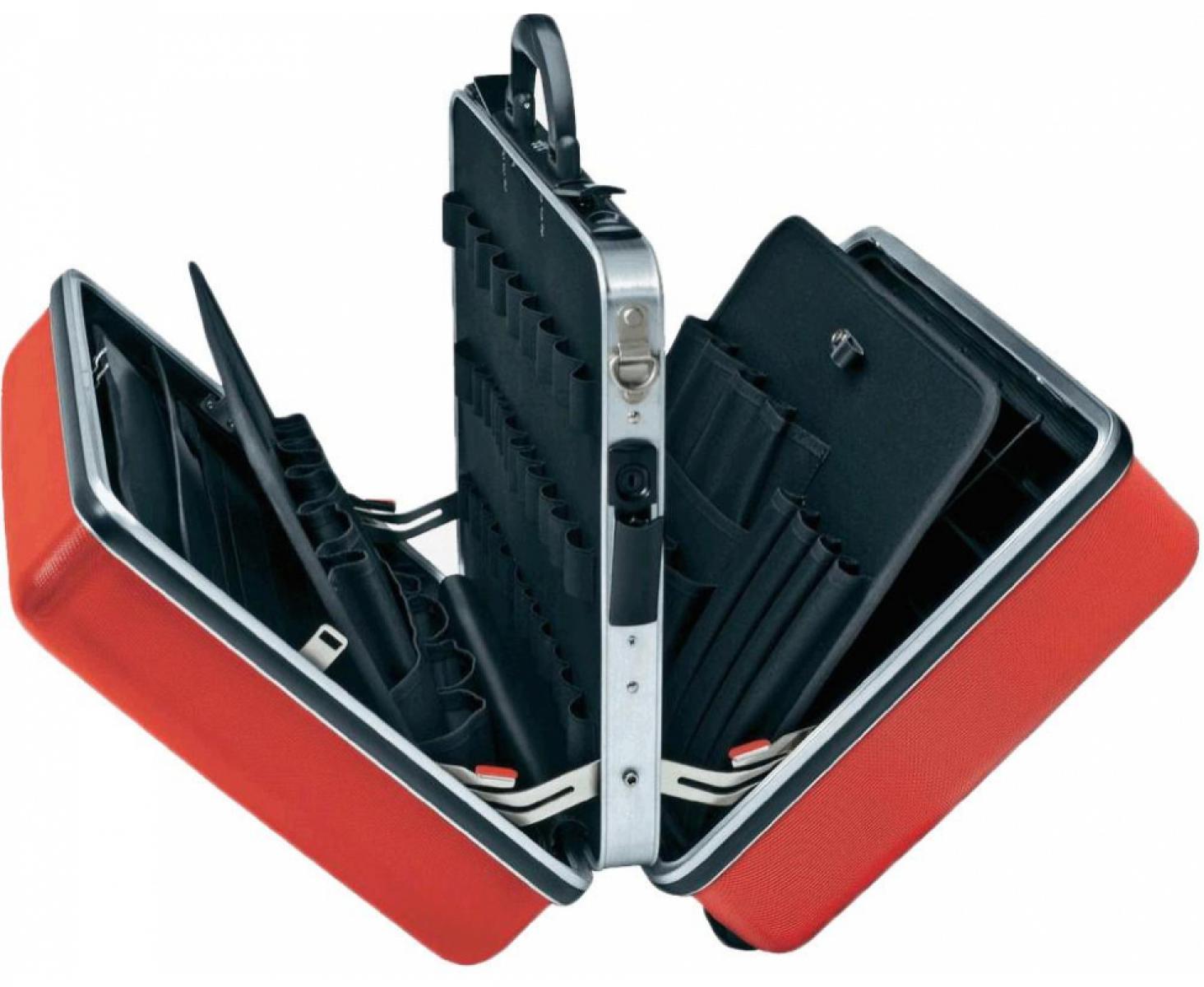 картинка Универсальный чемодан для инструментов 490x255x410 мм Knipex KN-989914LE от магазина "Элит-инструмент"
