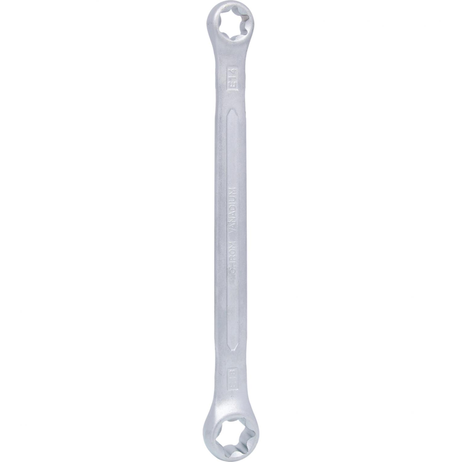 картинка Двусторонний накидной ключ с внешним профилем Torx, E14xE18 от магазина "Элит-инструмент"