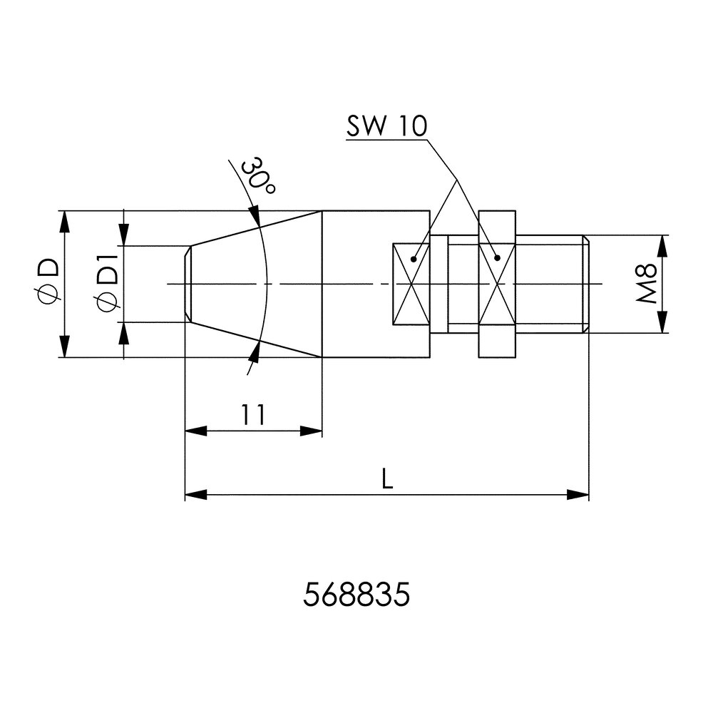 картинка Конус АМF 568835 от магазина "Элит-инструмент"