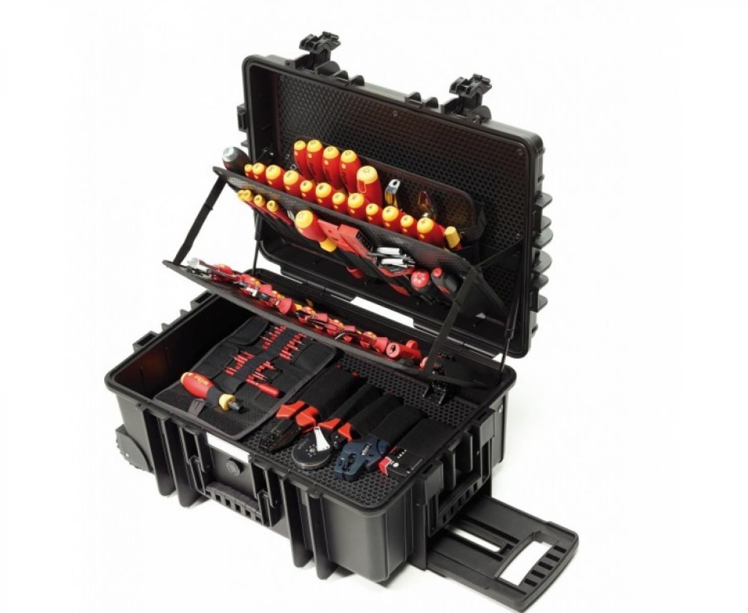 картинка Набор инструментов для электриков Competence XXL II Wiha 9300-704 42069, 115 предметов от магазина "Элит-инструмент"