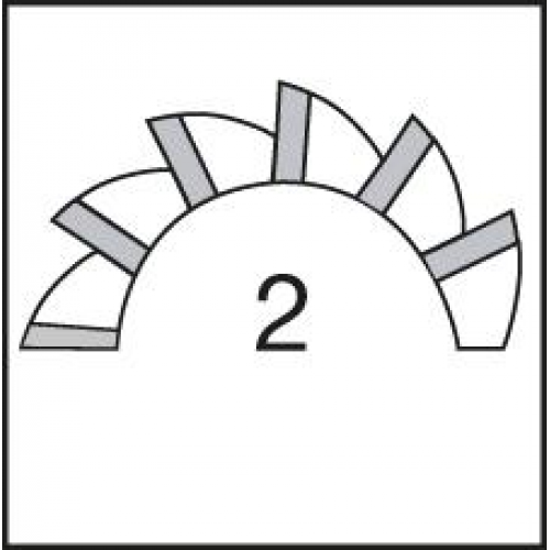 картинка Концевая фреза короткая DIN6527VHM хвостовик Z2 HA 3 мм FORMAT 2315 0300 Fplus от магазина "Элит-инструмент"