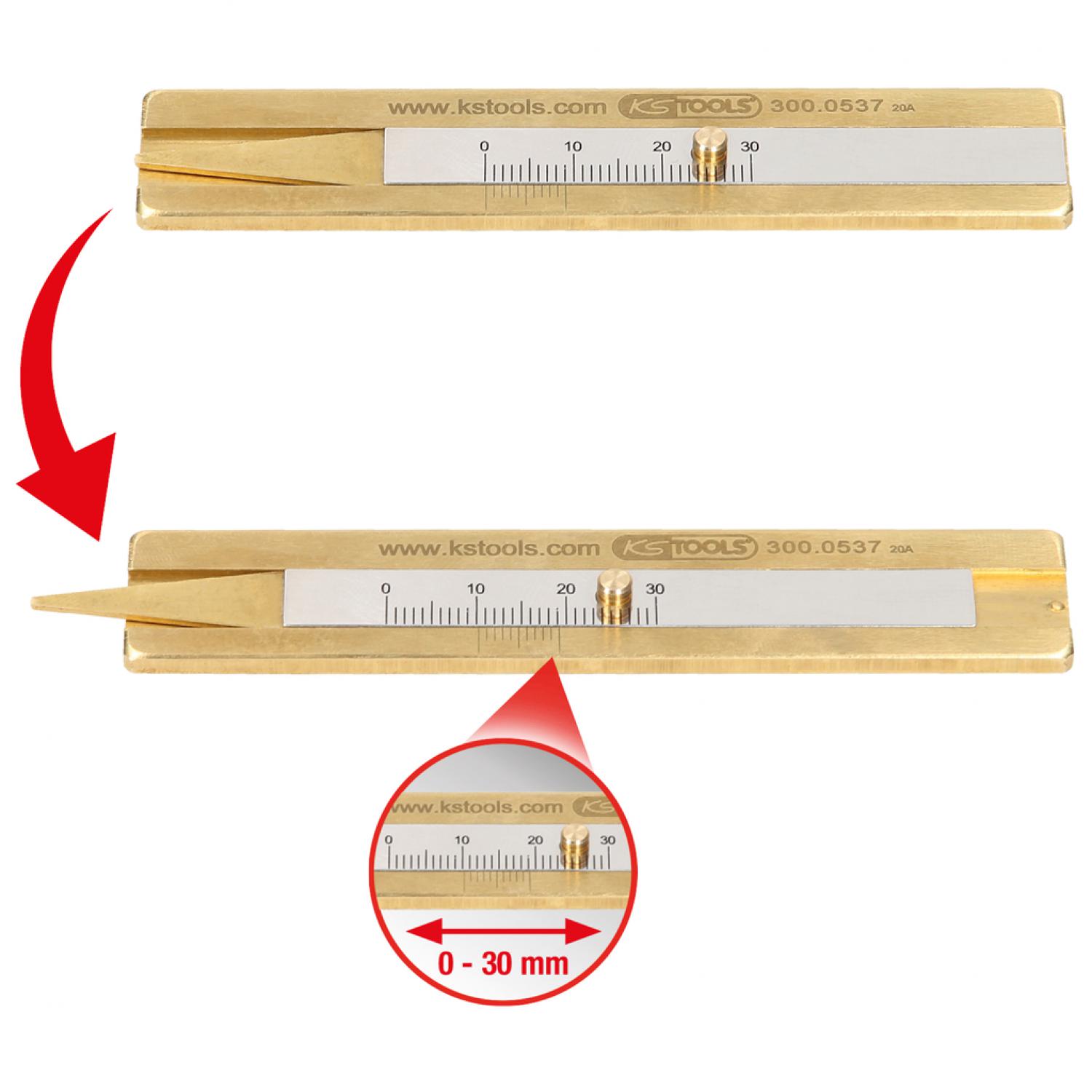 Измеритель глубины профиля шины 0 - 30 мм
