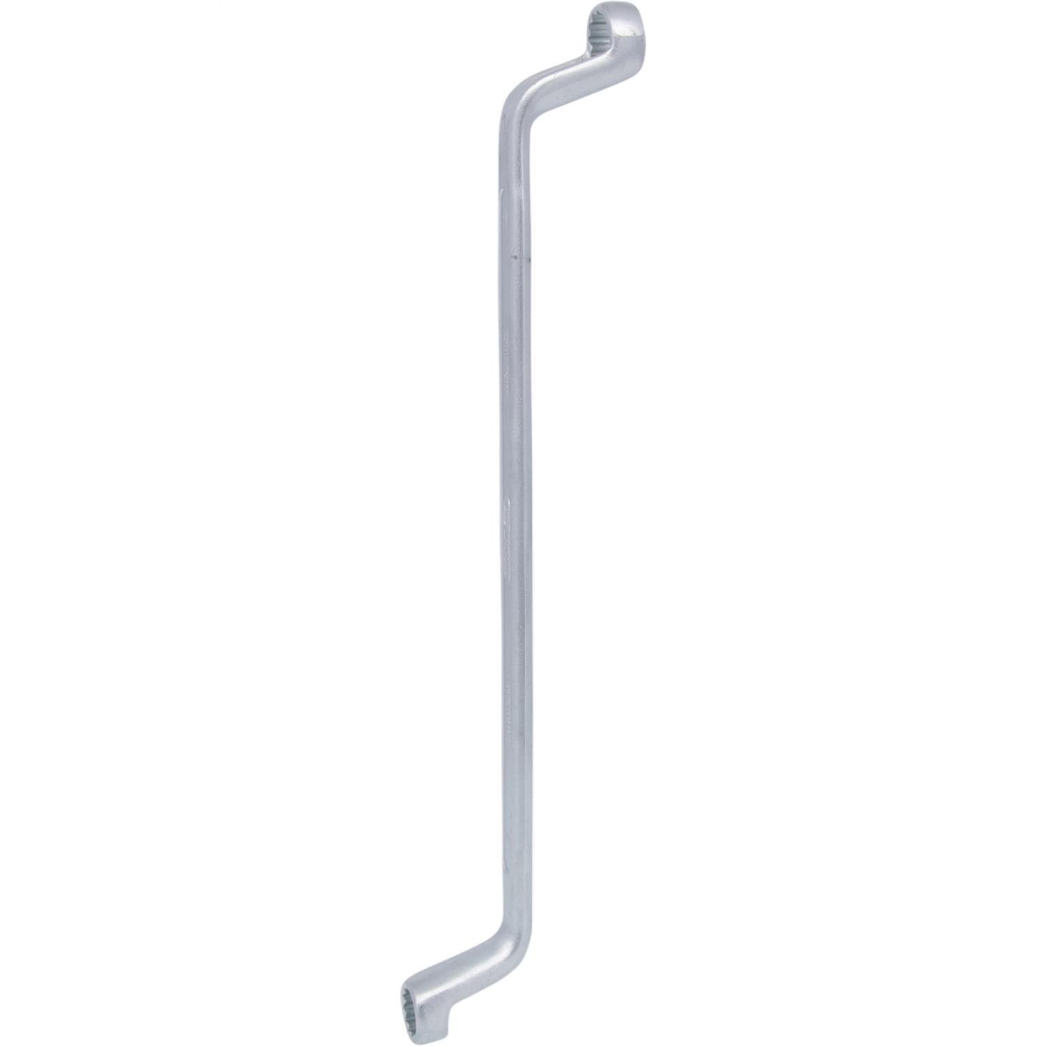 картинка Двусторонний накидной ключ, изогнутый, 8х9 мм от магазина "Элит-инструмент"