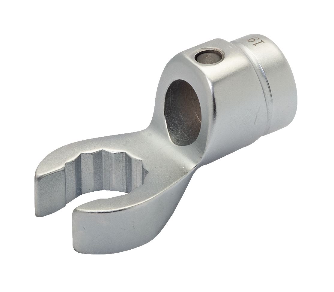 Накидной ключ метрических размеров с раструбным соединителем BAHCO 169-27