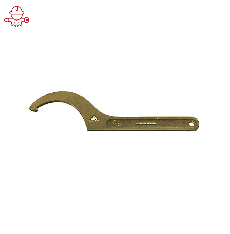 картинка Ключ шарнирный радиусный искробезопасный 110/115 мм, серия 050 MetalMinotti 050-9700 от магазина "Элит-инструмент"
