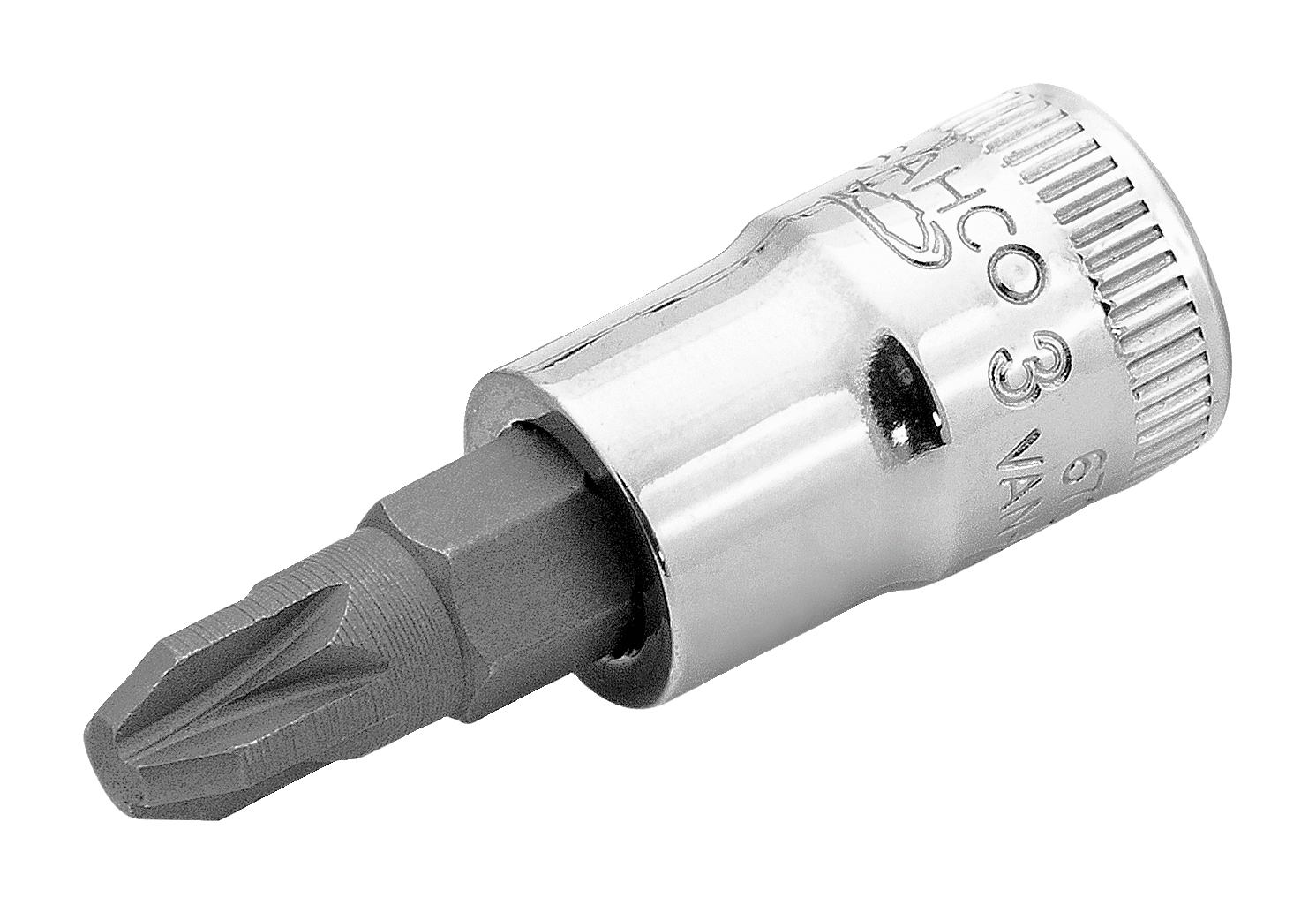 Торцевая головка с отверткой под винты Pozidriv® BAHCO 6709PZ-3