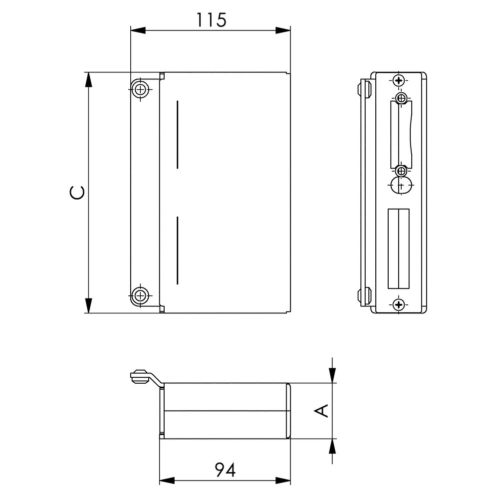картинка Эффектная коробка, V2A, полированная АМF 11593 от магазина "Элит-инструмент"