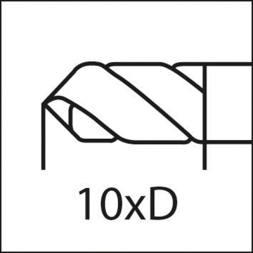 картинка Сверло спиральное DIN341 HSS шлифованное, тип N хвостовик MK 19,50 мм FORMAT 1089 1950 Fplus от магазина "Элит-инструмент"