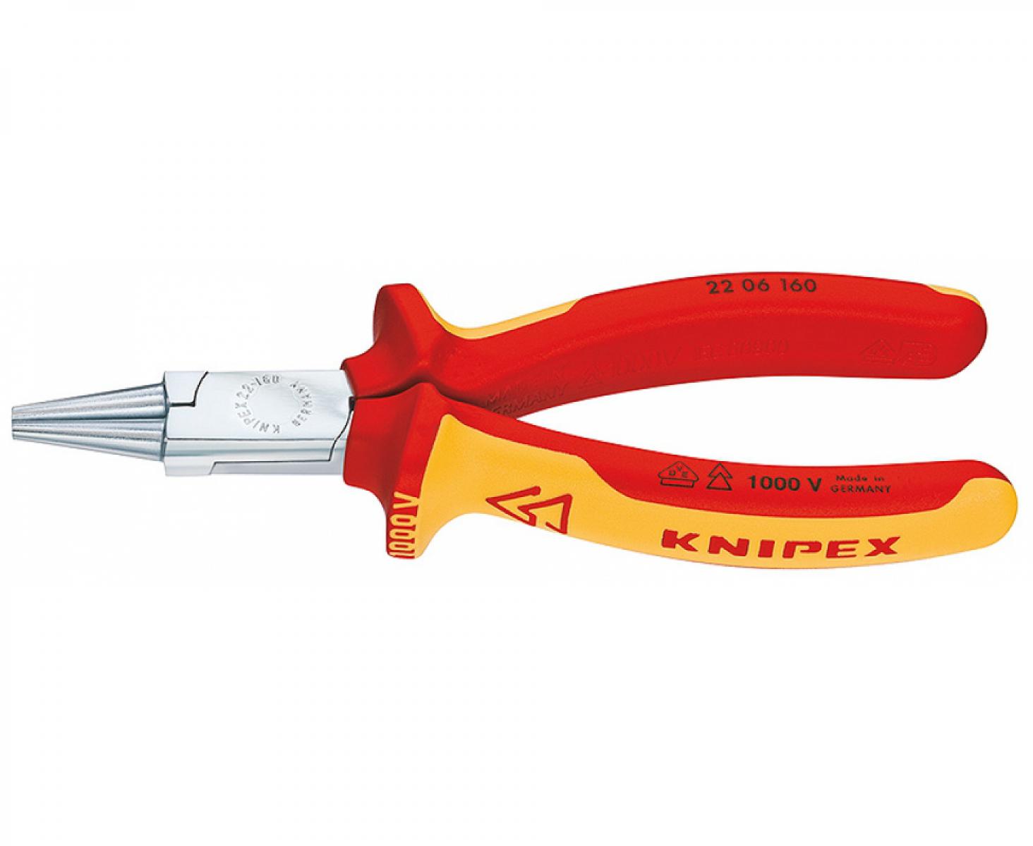 Круглогубцы VDE Knipex KN-2206160