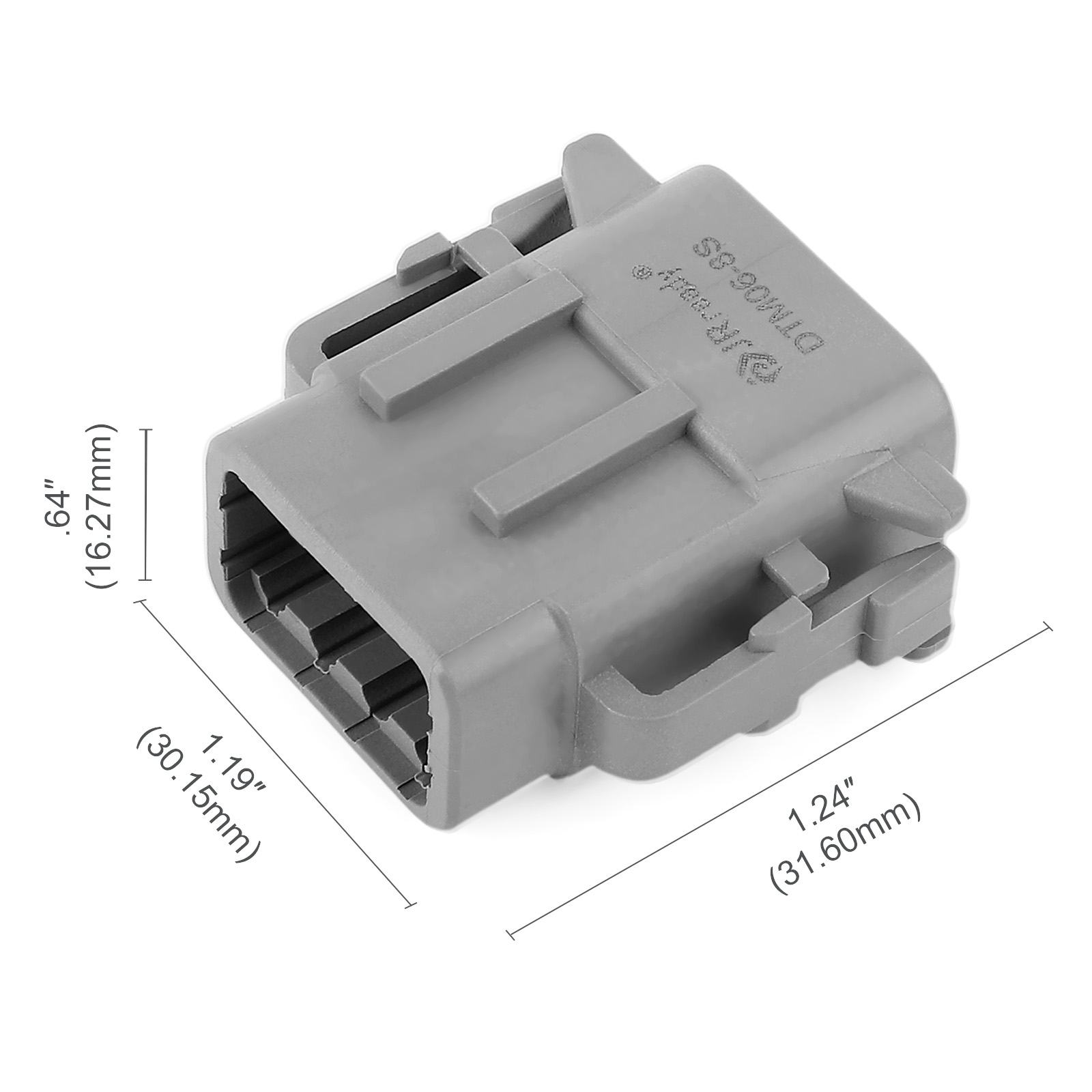 картинка JRready DTM06-08S Водонепроницаемый разъем от магазина "Элит-инструмент"