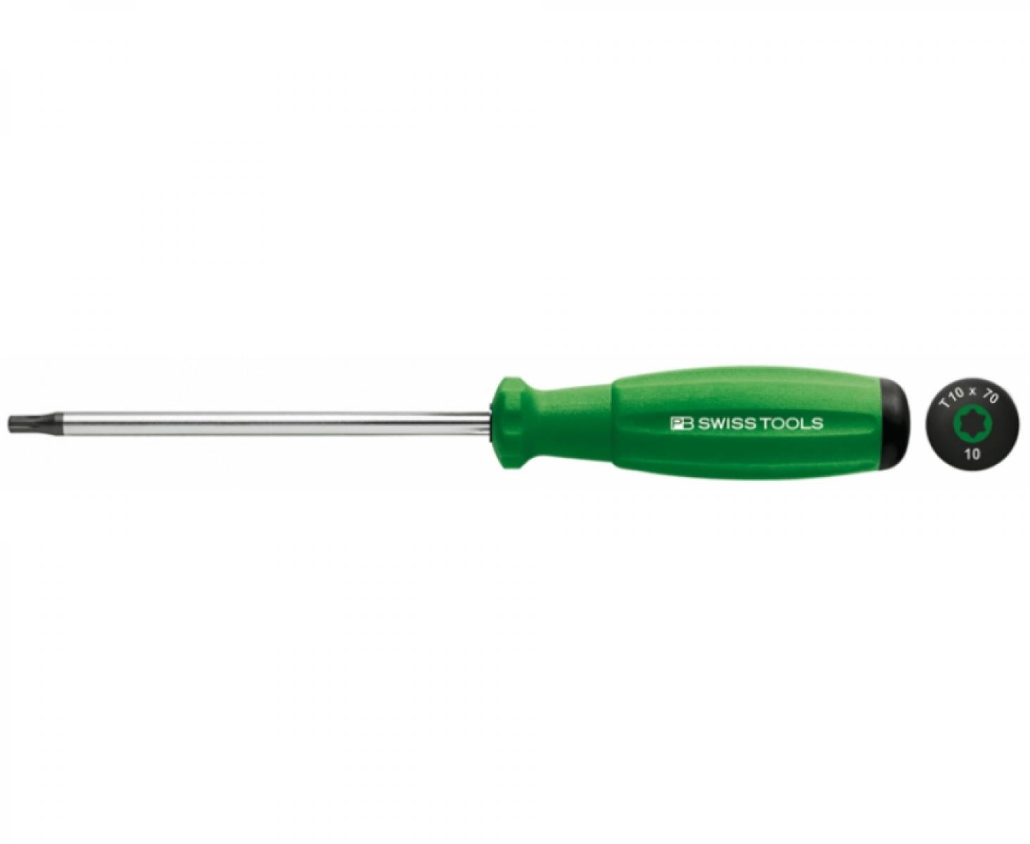 картинка Отвертка TORX SwissGrip PB Swiss Tools PB 8400.9-60 GR T9 от магазина "Элит-инструмент"