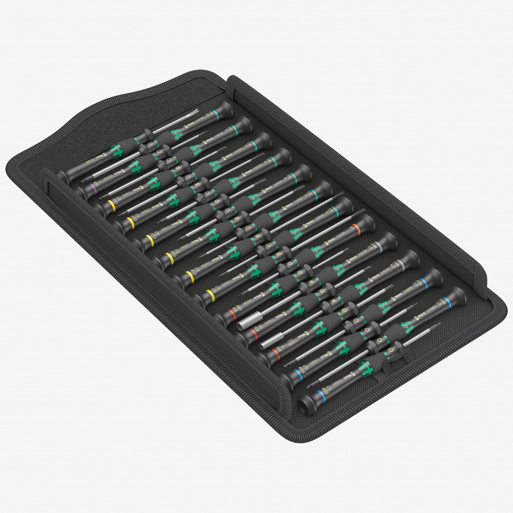 картинка Набор отверток SL PH HEX HEX Nut TORX PL Microstix для электронщиков Kraftform Micro Big Pack 1 Wera WE-134000 от магазина "Элит-инструмент"
