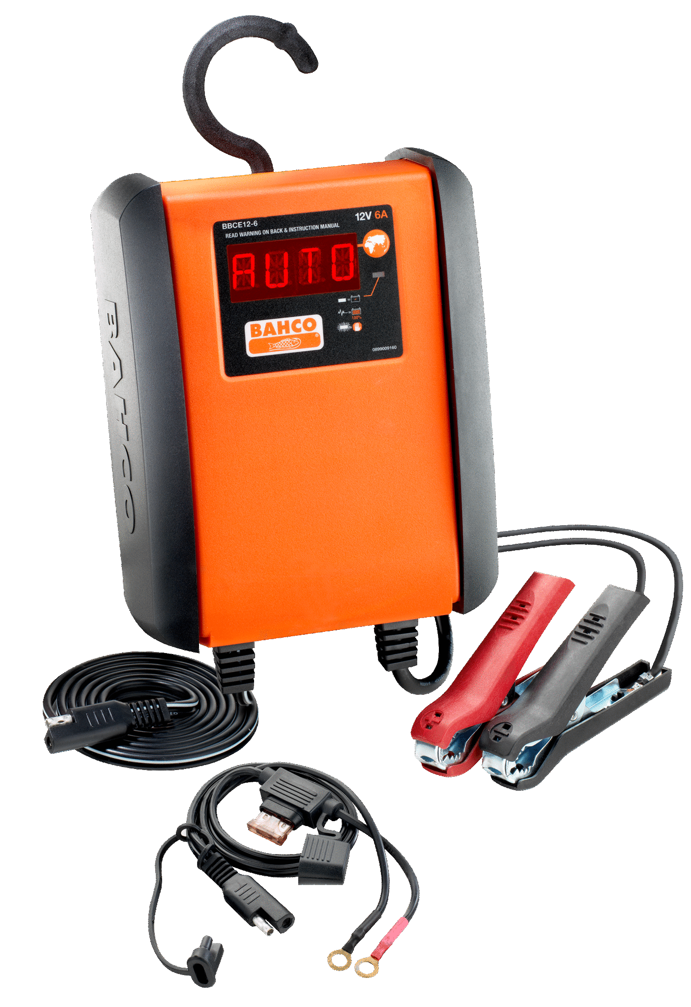 картинка 6А зарядное устройство для аккумуляторов 12В BAHCO BBCE12-6 от магазина "Элит-инструмент"