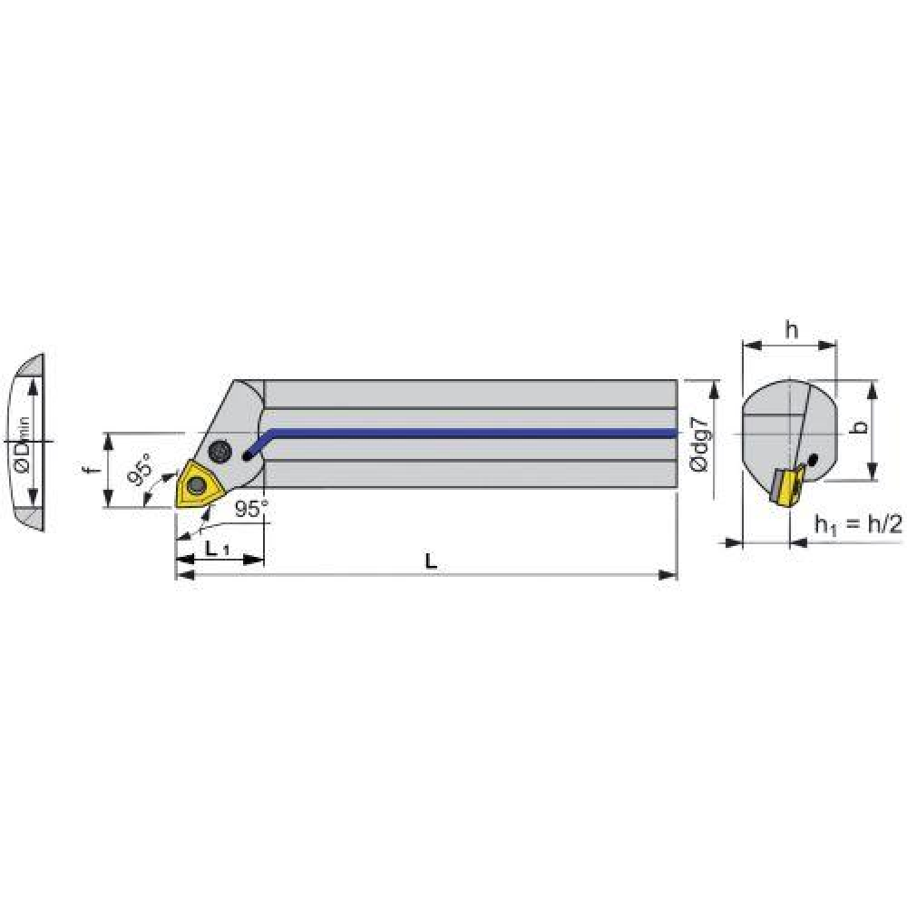 картинка Расточная оправка ISO A32S PWLNR 08 FORMAT 2969 6060 Fplus от магазина "Элит-инструмент"