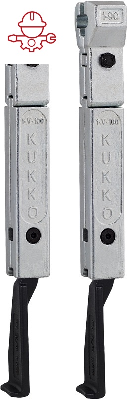 картинка 2 особо узких захвата (комплект) Kukko 1-194-P от магазина "Элит-инструмент"