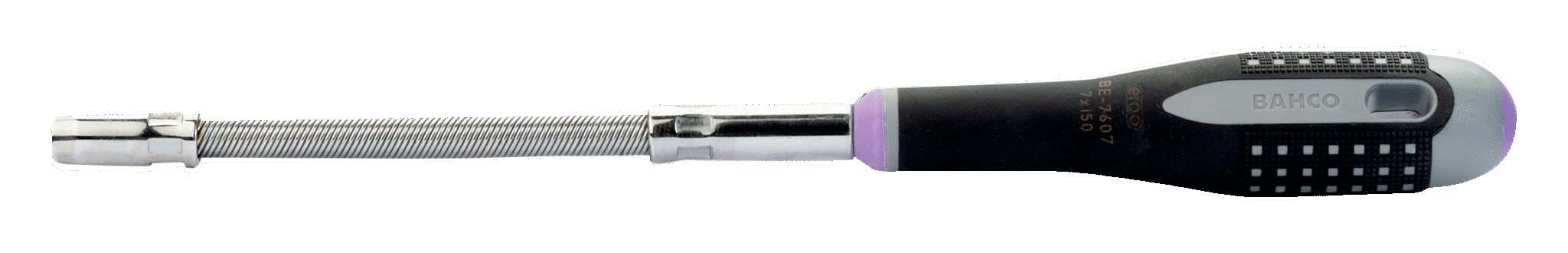 картинка Отверточная рукоятка для вставок с гибкой рабочей частью BAHCO BE-7608 от магазина "Элит-инструмент"