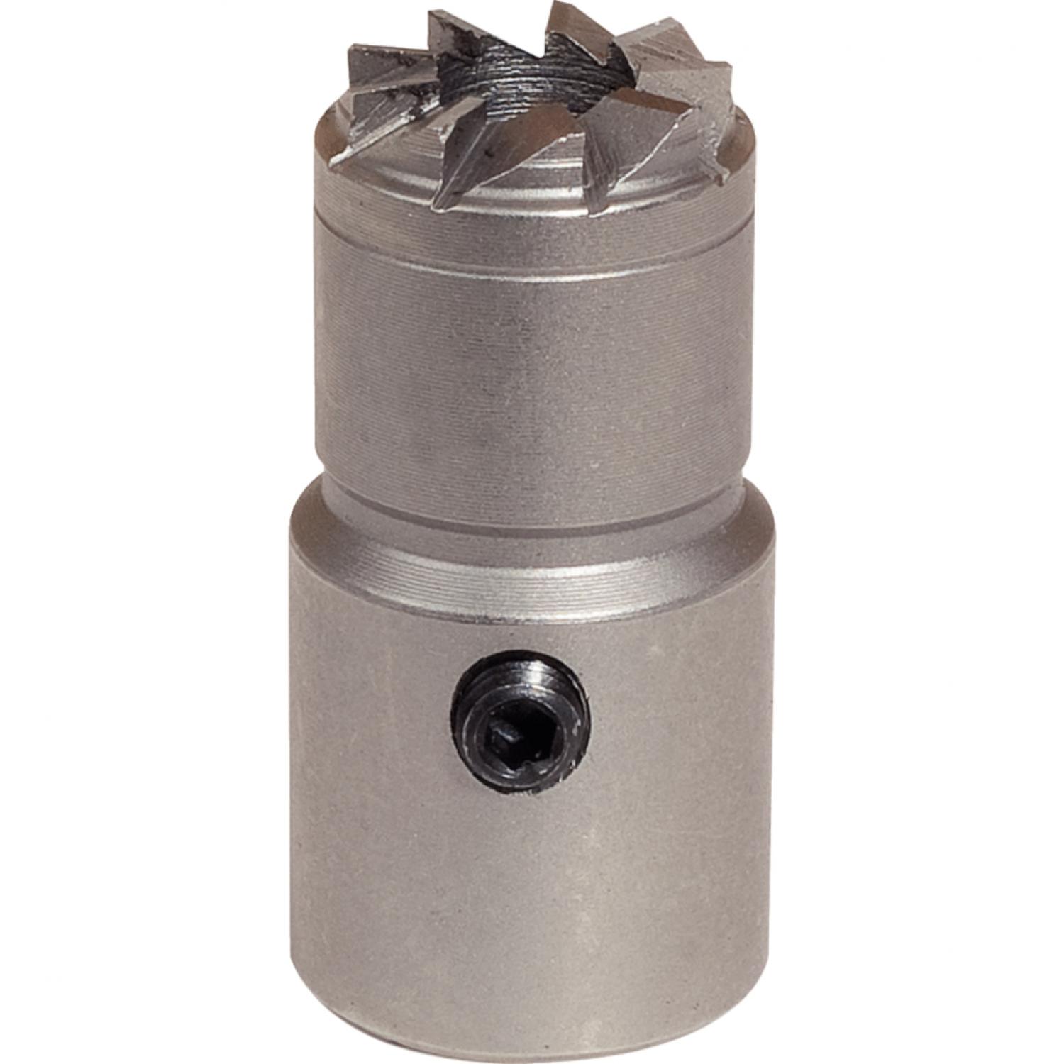 картинка Фрезерная головка для уплотнительной поверхности инжектора, плоская, Ø 17/19 мм, 38 мм от магазина "Элит-инструмент"