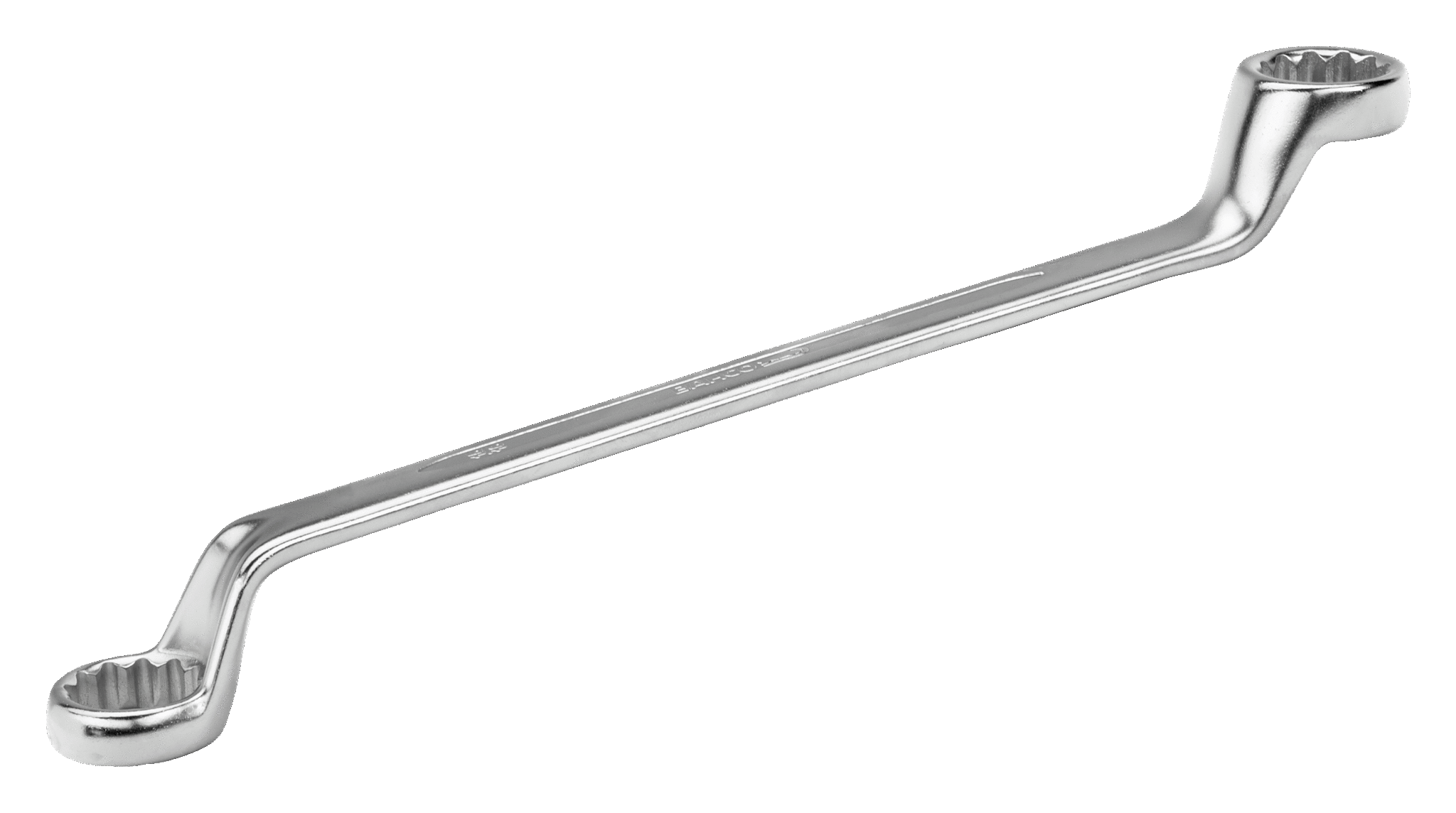 картинка Накидной ключ двусторонний дюймовых размеров, изогнутый BAHCO 2Z-1/4-5/16 от магазина "Элит-инструмент"