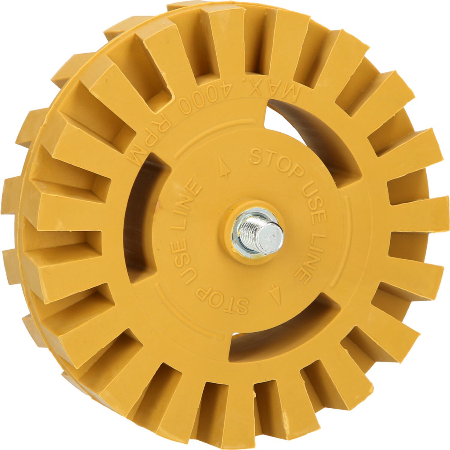 картинка Резиновый диск для зачистки с ламелями от магазина "Элит-инструмент"