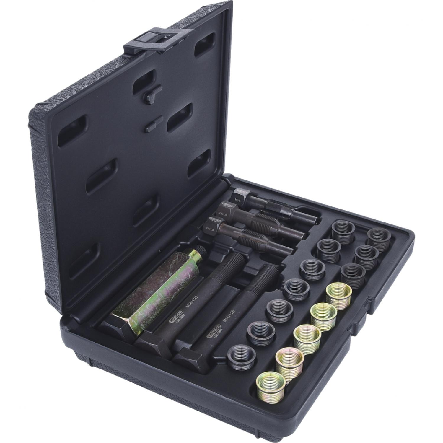 картинка Ремонтный комплект THREADfix для свечей зажигания M14x1,25, 21 шт KSTools-150.5080 от магазина "Элит-инструмент"