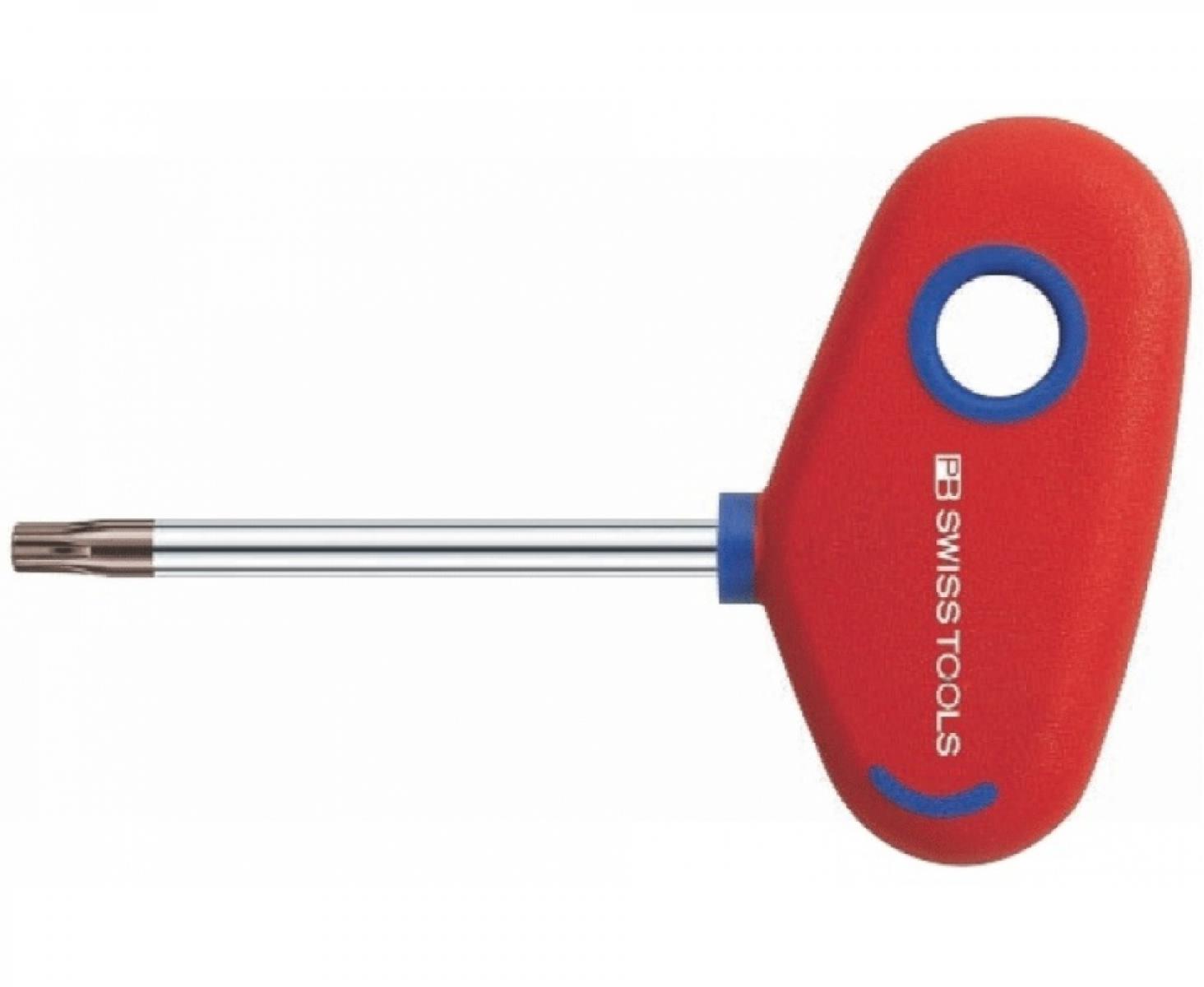 картинка Отвертка TORX PLUS PB Swiss Tools с Т-образной рукояткой PB 408.25-80 25IP от магазина "Элит-инструмент"