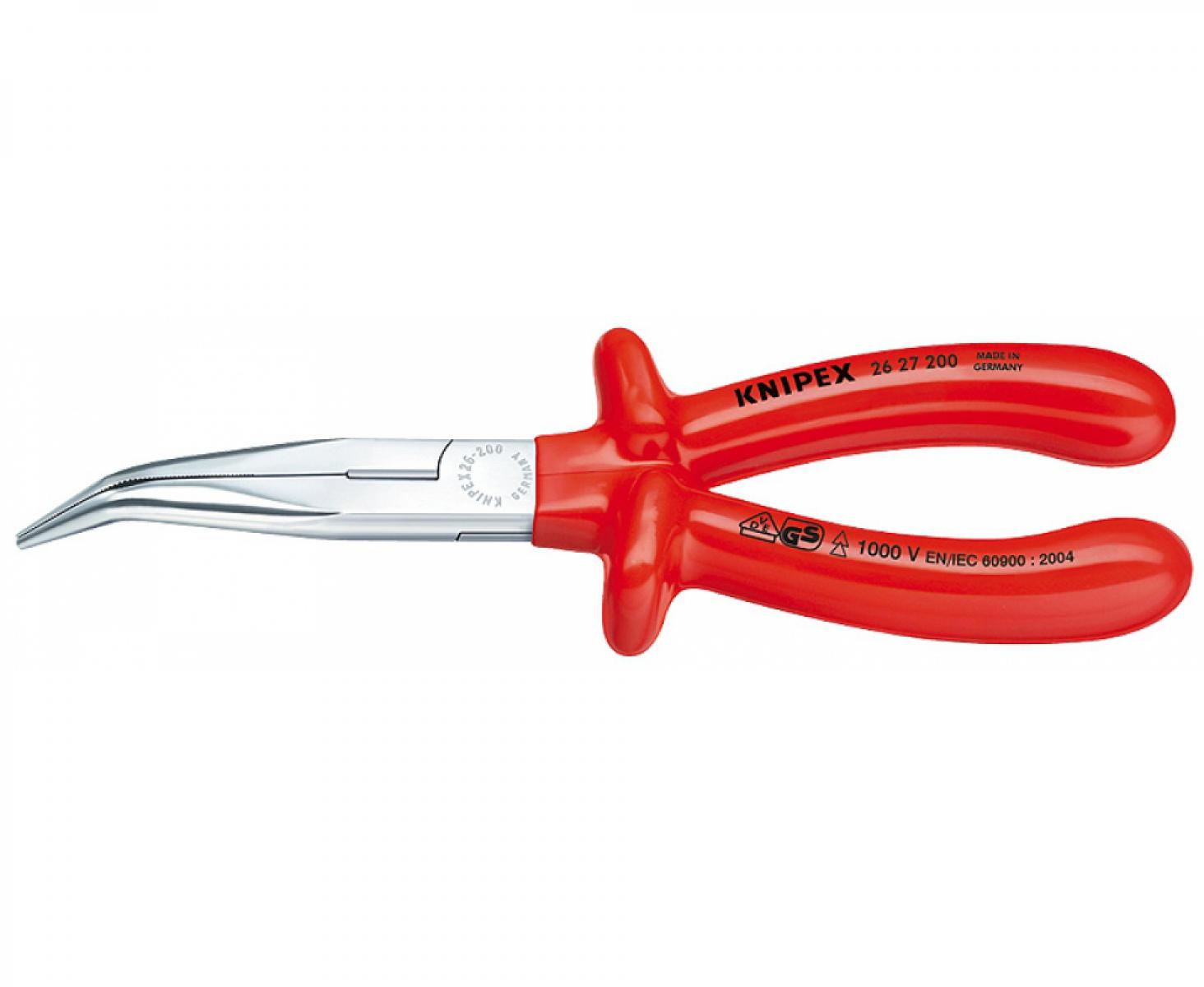 Круглогубцы с заостренными концами, с режущей кромкой Knipex KN-2627200