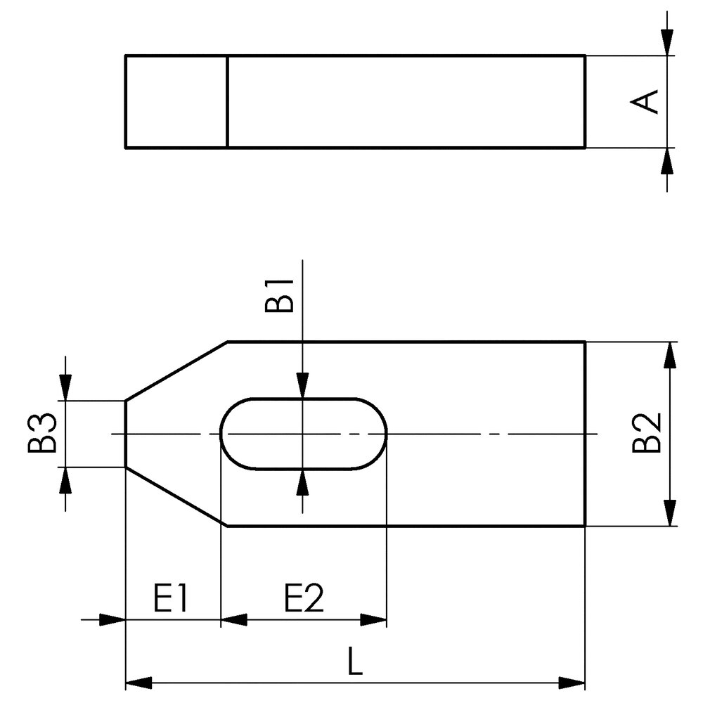 картинка Зажим плоский АМF 70078 от магазина "Элит-инструмент"