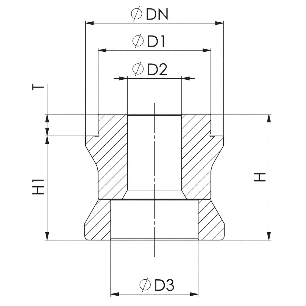 картинка Компенсационная тяговая шпилька АМF 571109 от магазина "Элит-инструмент"
