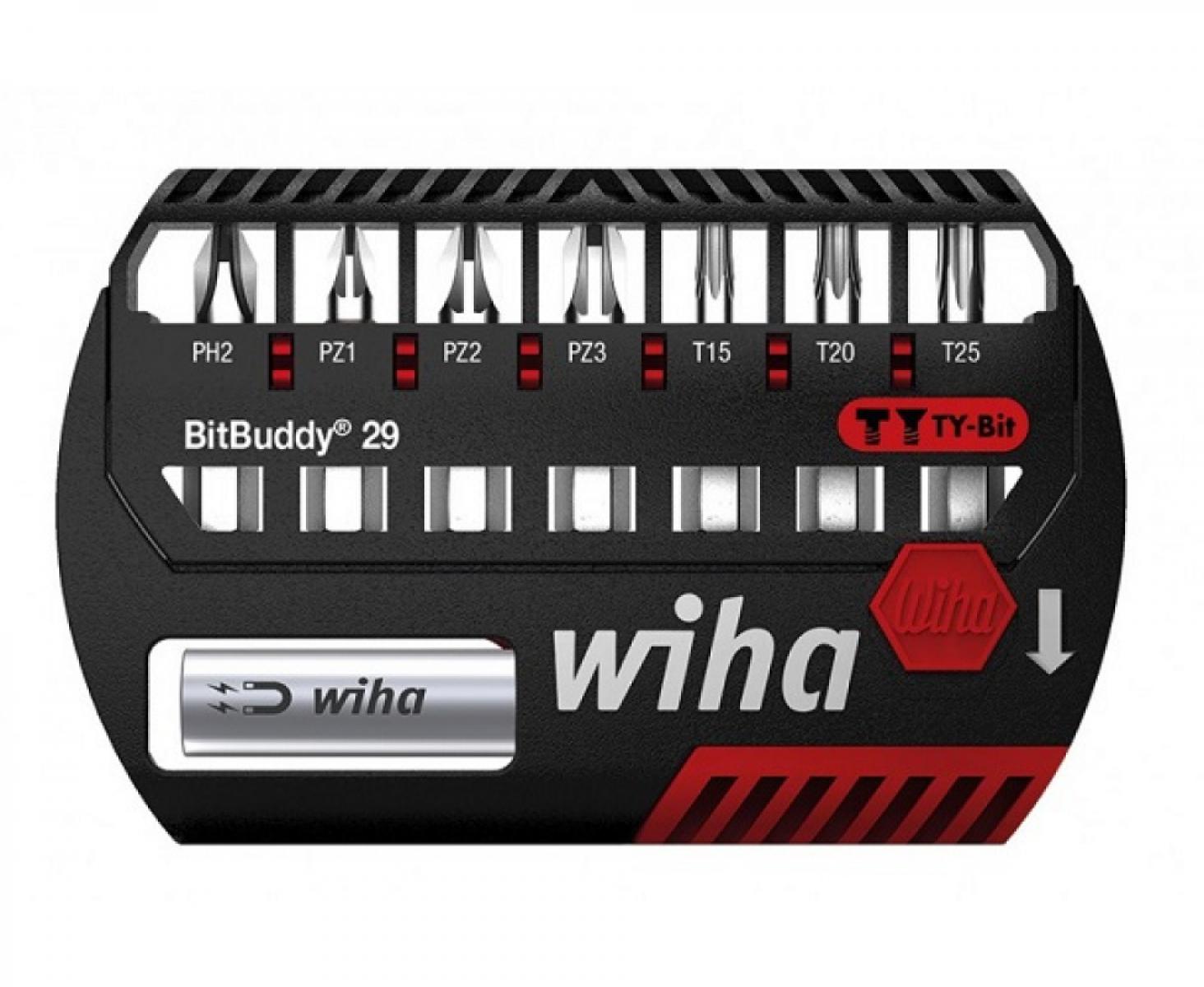 картинка Набор с битами TY-Bit PH PZ TX Wiha BitBuddy TY SB 7945-TY903 42137, 8 предметов от магазина "Элит-инструмент"