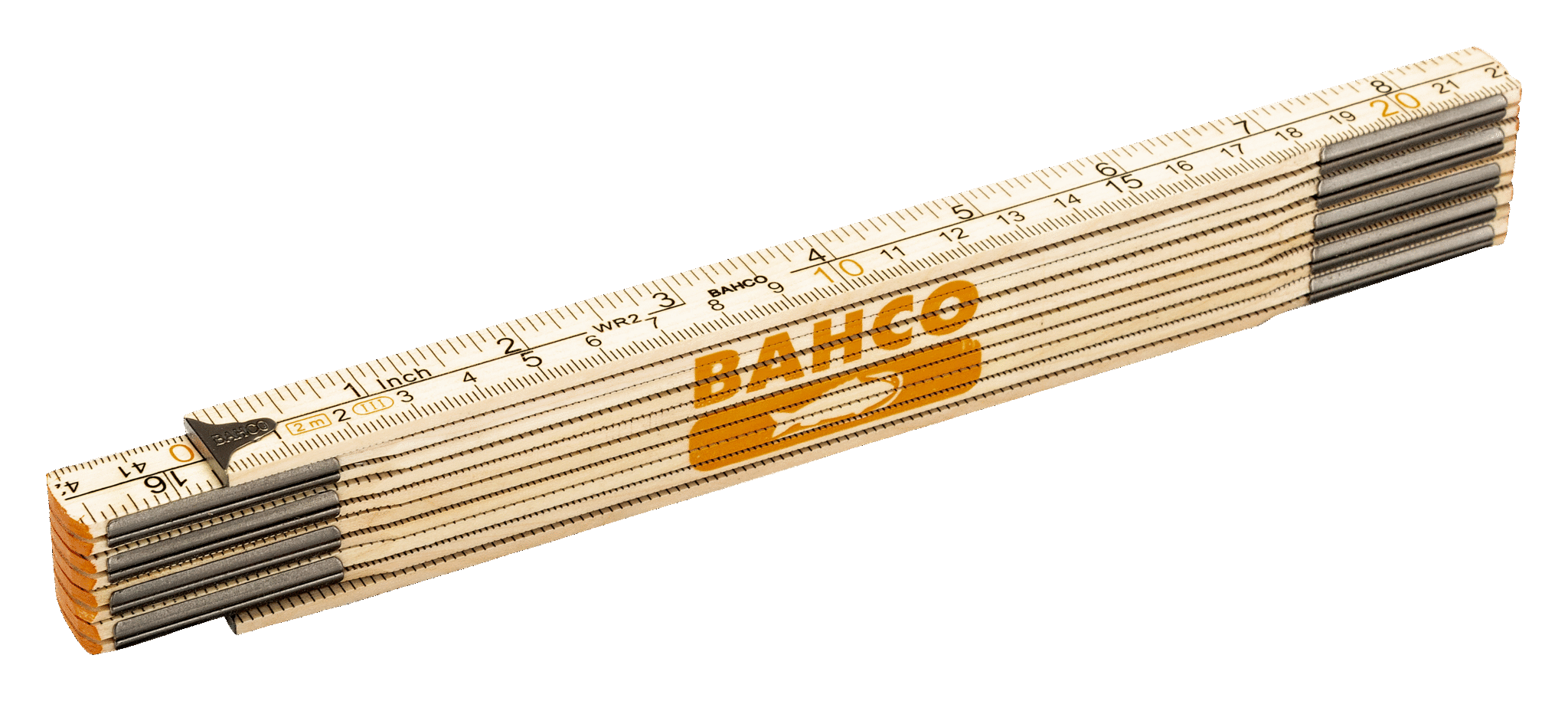 Линейка раскладная деревянная BAHCO WR2-MM