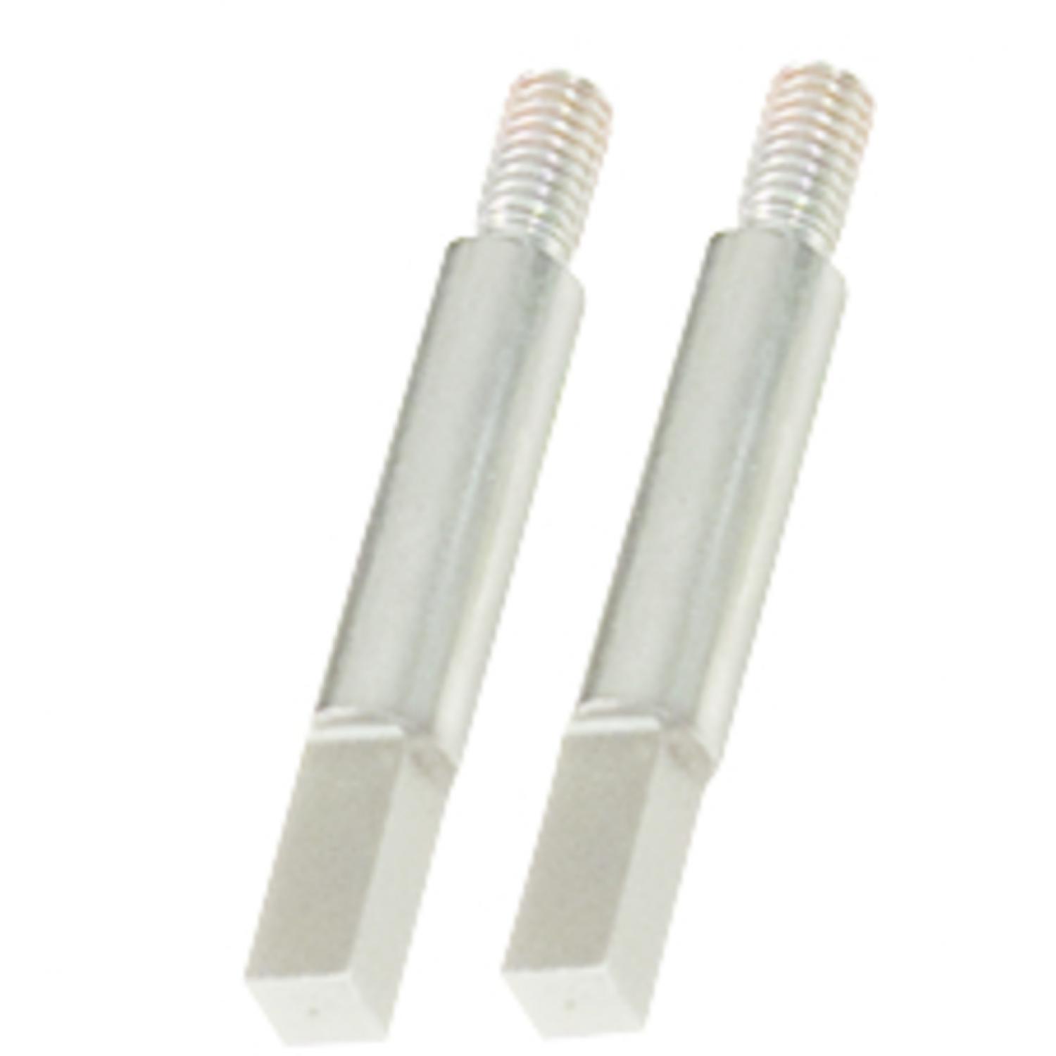 картинка Прямоугольный адаптер, 6 мм, 2 шт в упаковке, хромированный от магазина "Элит-инструмент"