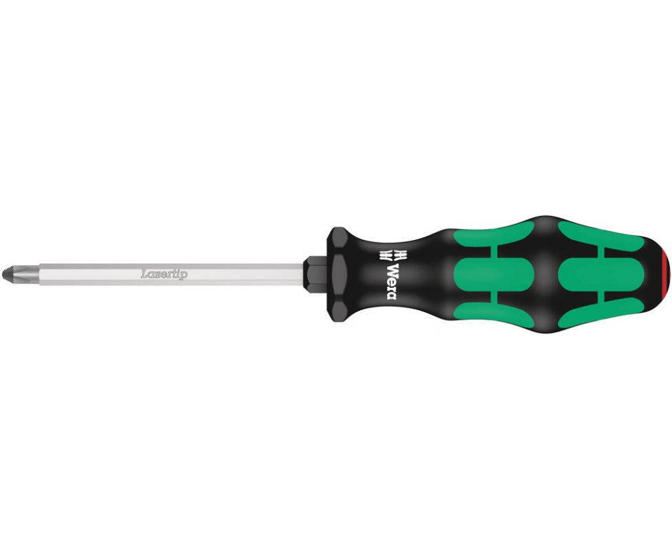 картинка Отвертка Phillips Wera Kraftform 350 SK PH WE-008752 PH 2 х 100 шестигранная крестовая от магазина "Элит-инструмент"