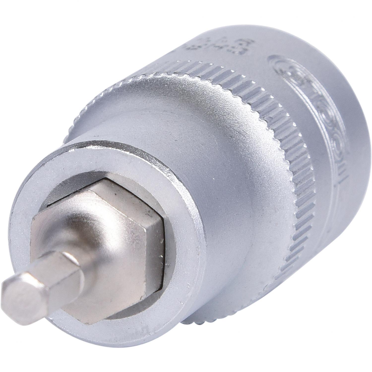 Торцовая головка с битом 1/2" с внутренним шестигранником, короткая, 4 мм