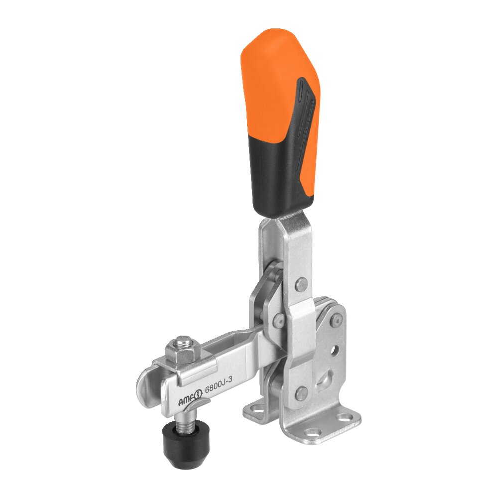 Вертикальный шарнирный зажим с оранжевой ручкой АМF 557301