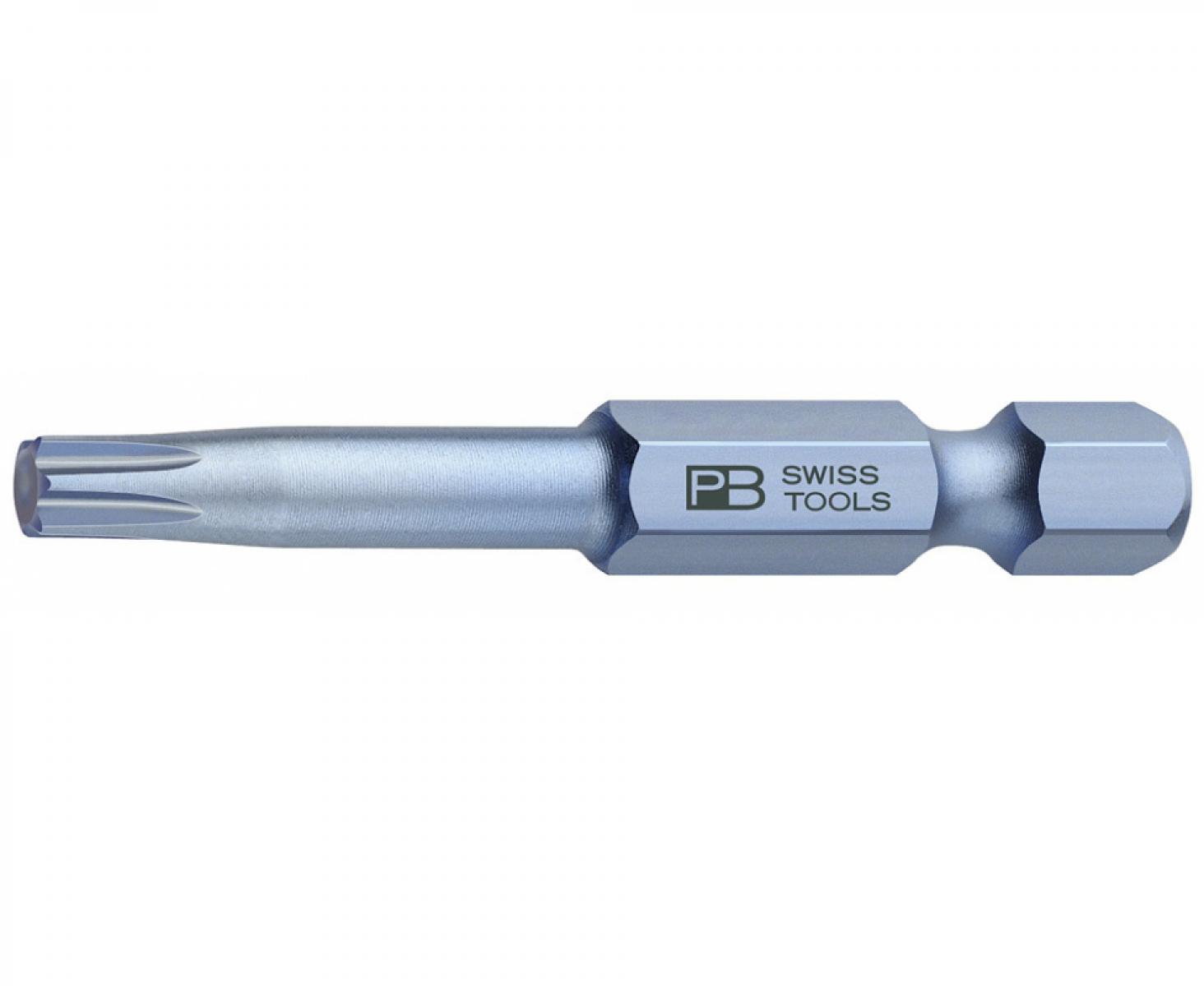 картинка Бита TORX PrecisionBits E6,3 с внешним шестигранником 1/4 PB Swiss Tools PB E6.400 / 40 T40 от магазина "Элит-инструмент"