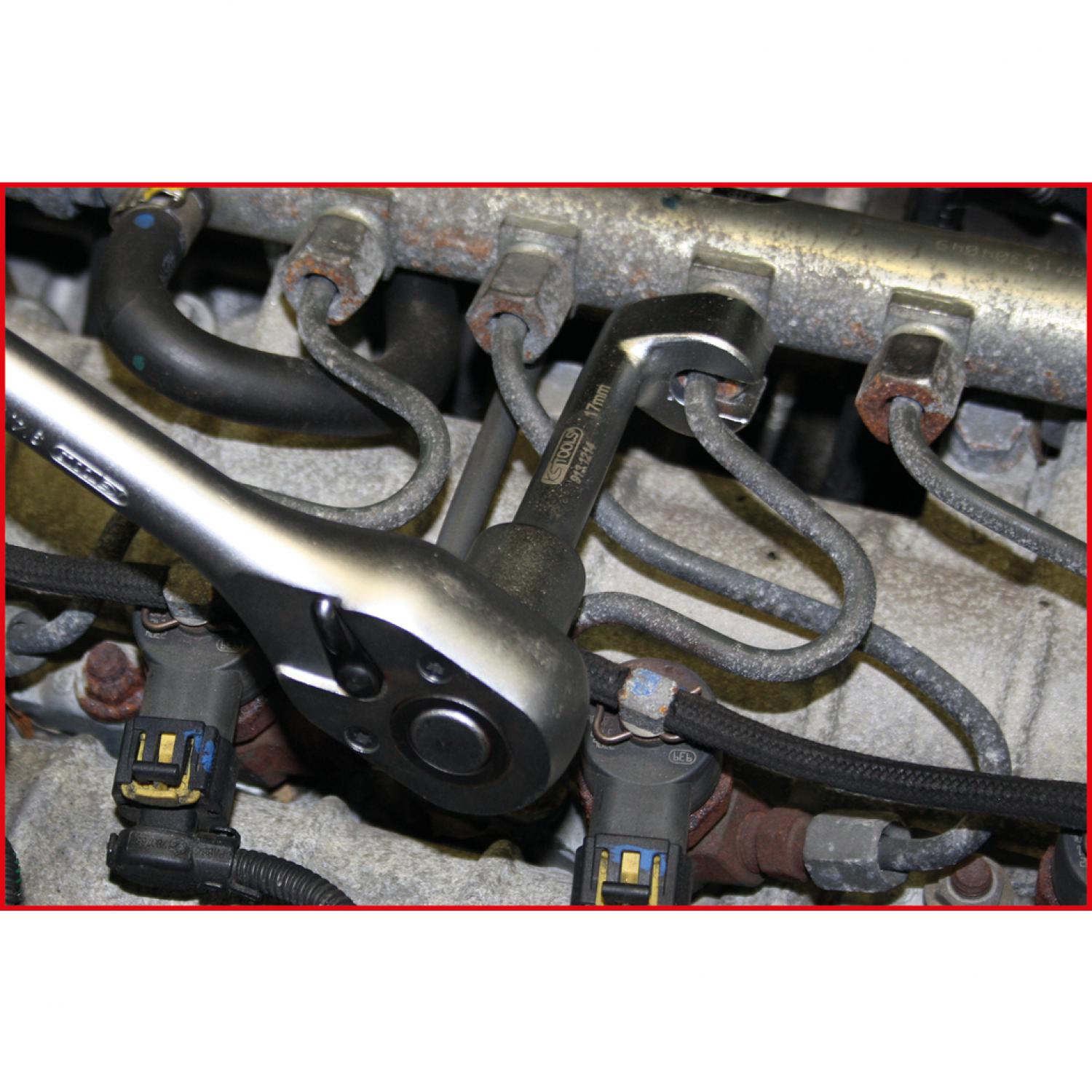 картинка Открытый накидной торцовый ключ 1/2", 16 мм от магазина "Элит-инструмент"