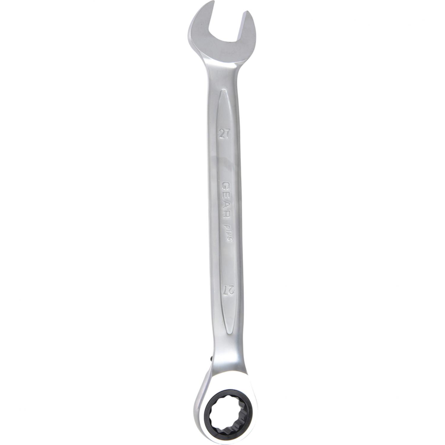 картинка Комбинированный ключ с трещоткой GEARplus, переключающийся, 27 мм подвеска от магазина "Элит-инструмент"