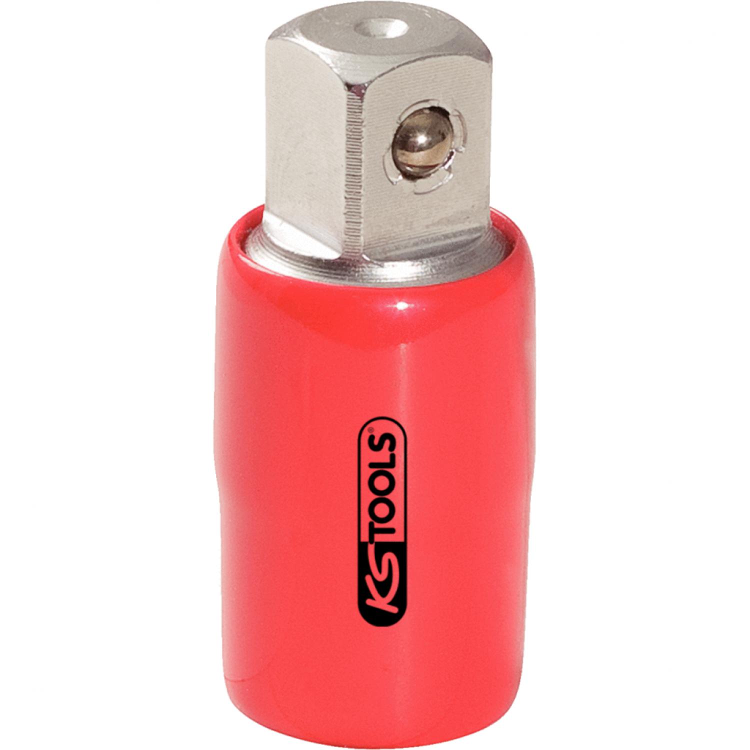 Переходник увеличительный Торцевая головка изолированный, 3/8"Fx1/2"M