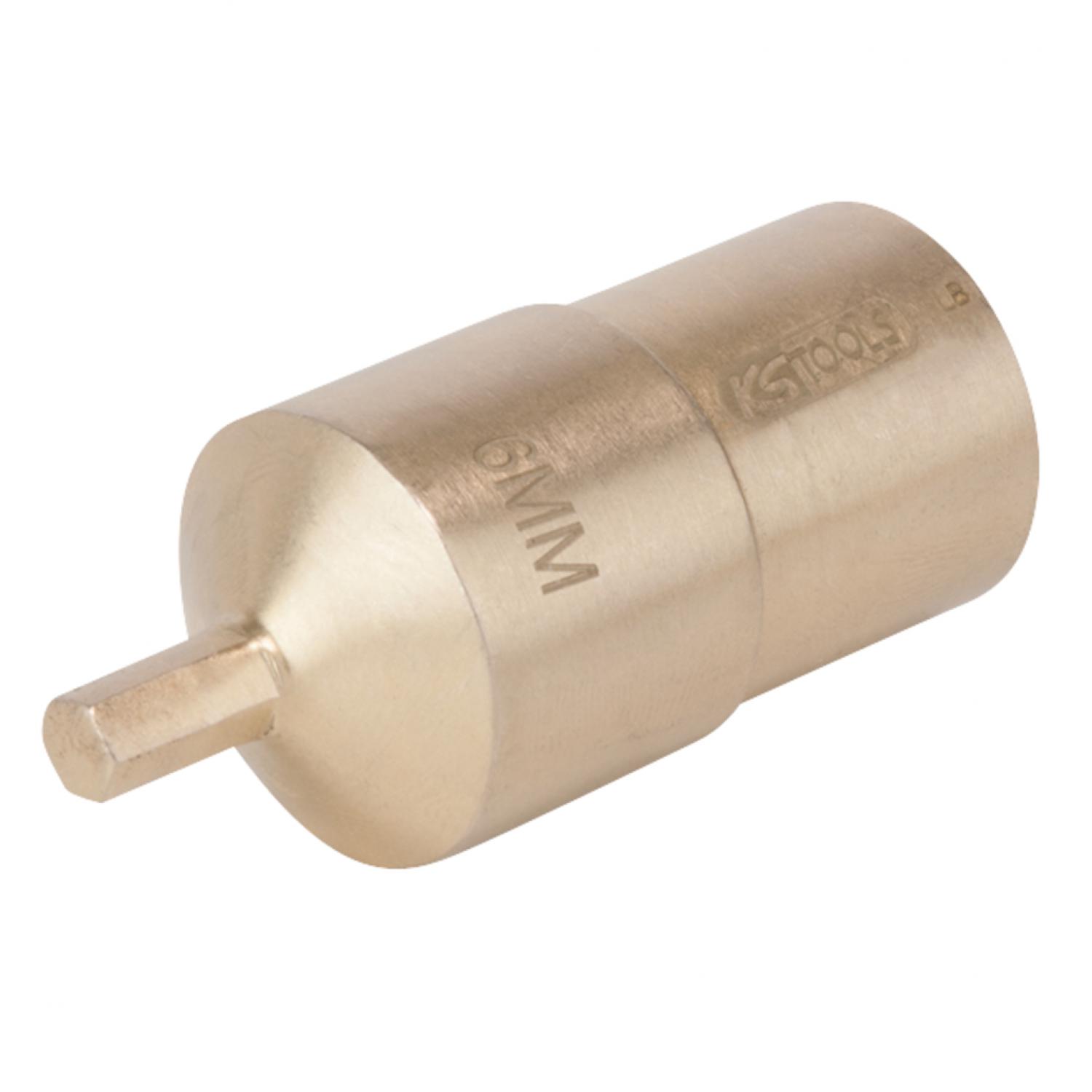 Торцовая головка с битом BRONZEplus 1/2" с внутренним шестигранником, 4 мм