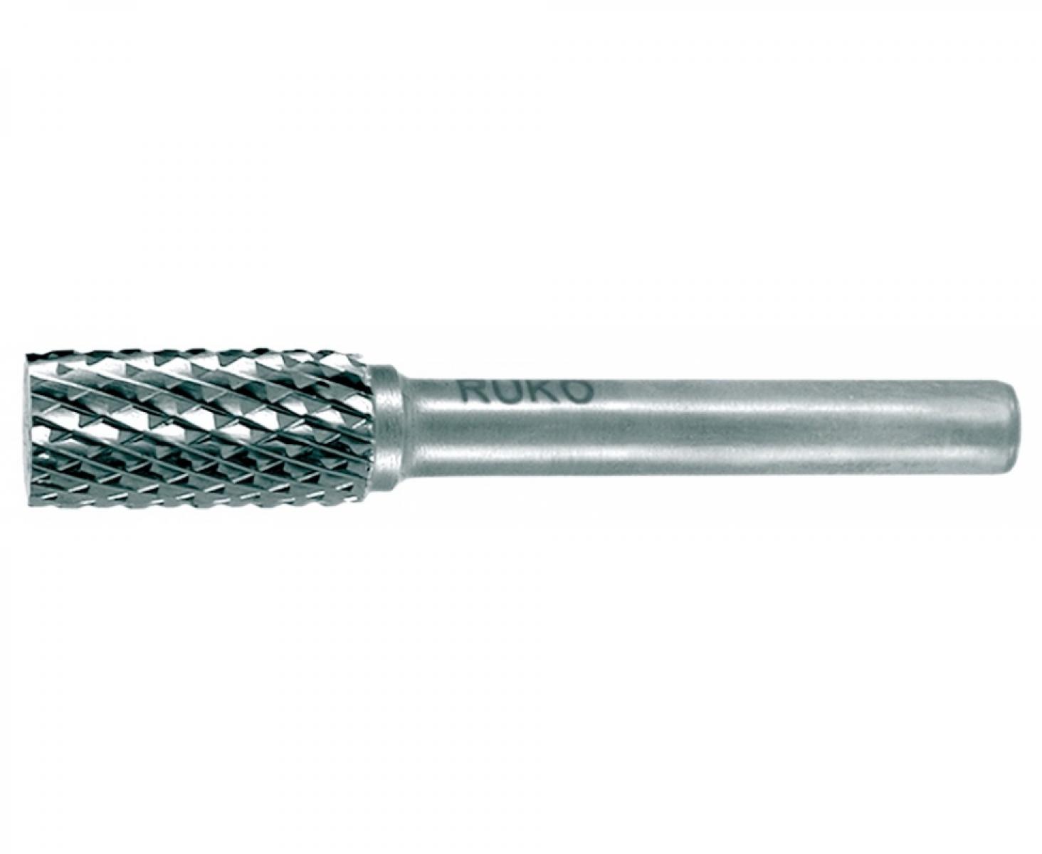 картинка Бор-фреза цилиндрическая форма А без торцевых зубьев Ruko 8 х 60 мм 116011 от магазина "Элит-инструмент"