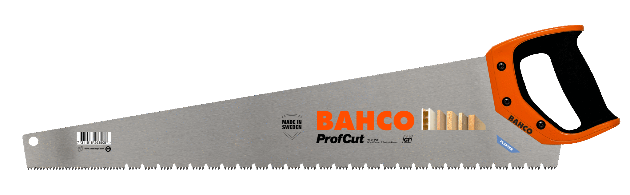 картинка Ножовка для гипсокартона BAHCO PC-24-PLS от магазина "Элит-инструмент"