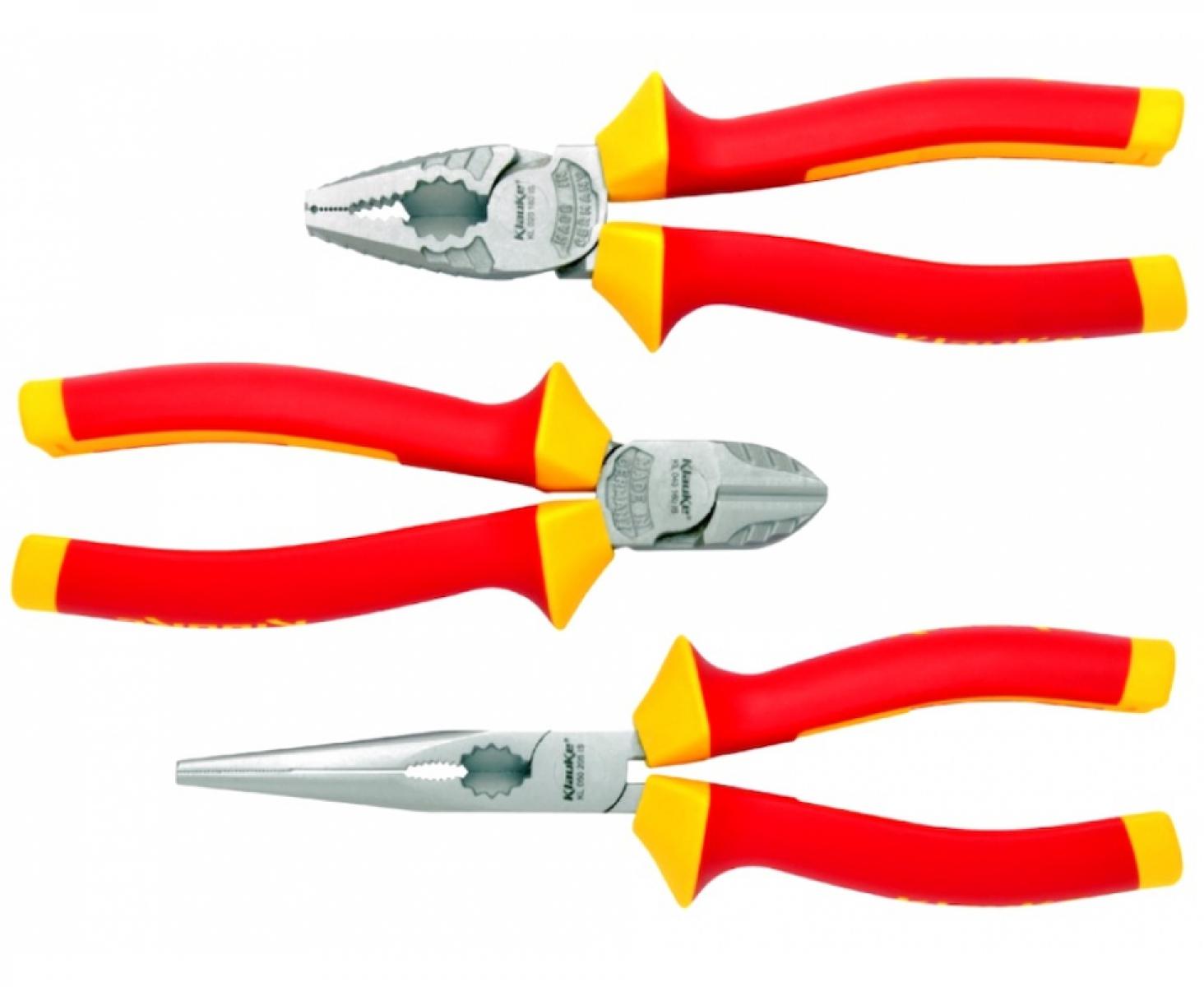 картинка Набор диэлектрических инструментов Klauke KLKKL303IS 3 предмета от магазина "Элит-инструмент"
